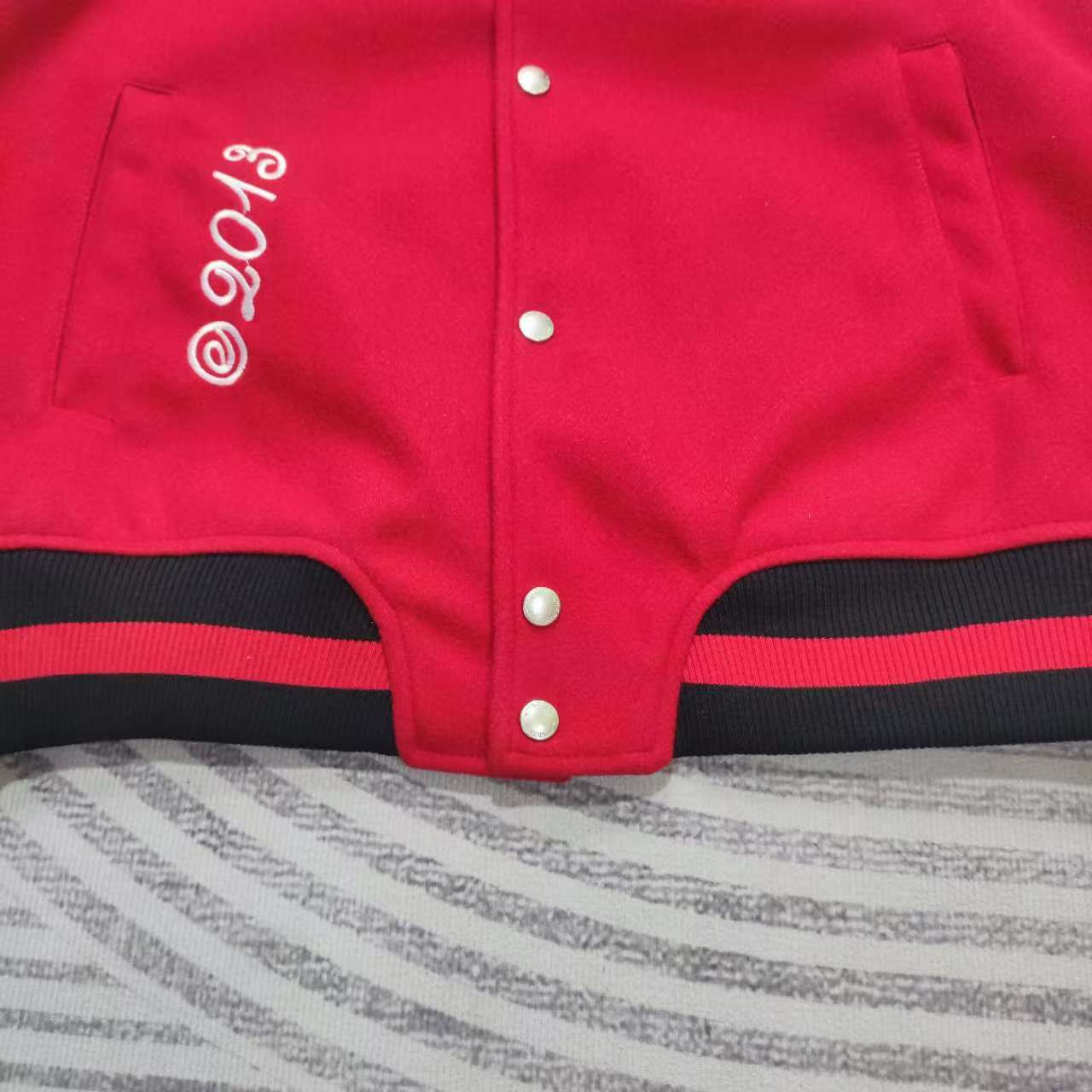 Off-White Patchwork Bomber Jacket - DopestKickz