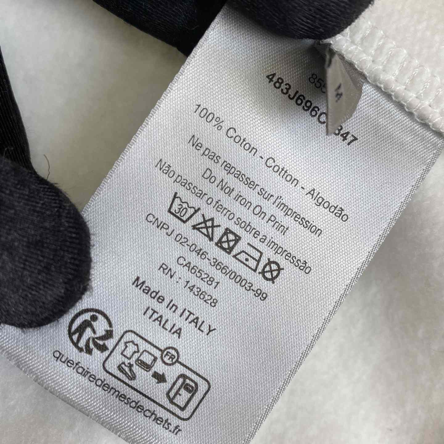 Dior CD Icon Half-Zip Sweatshirt   - DopestKickz