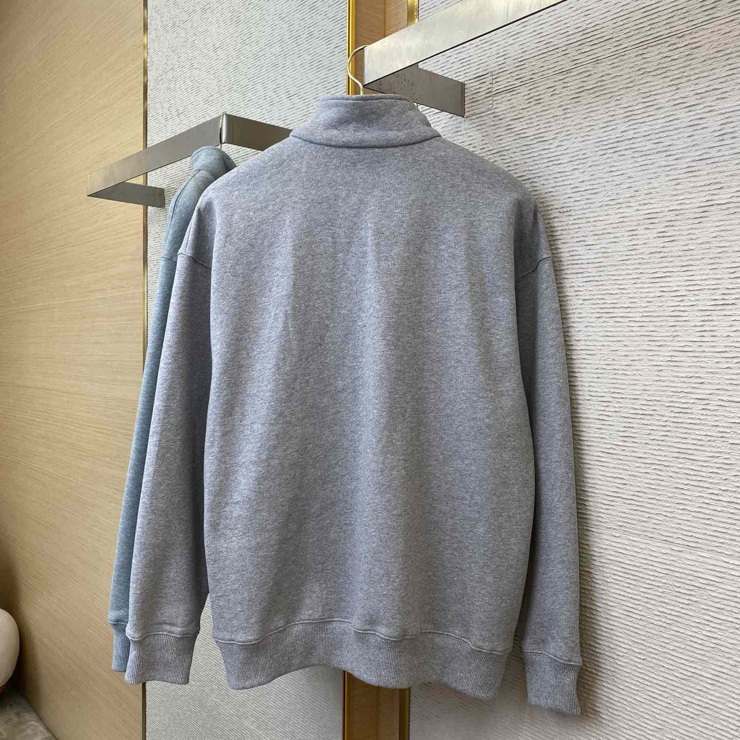 Dior CD Icon Half-Zip Sweatshirt   - DopestKickz