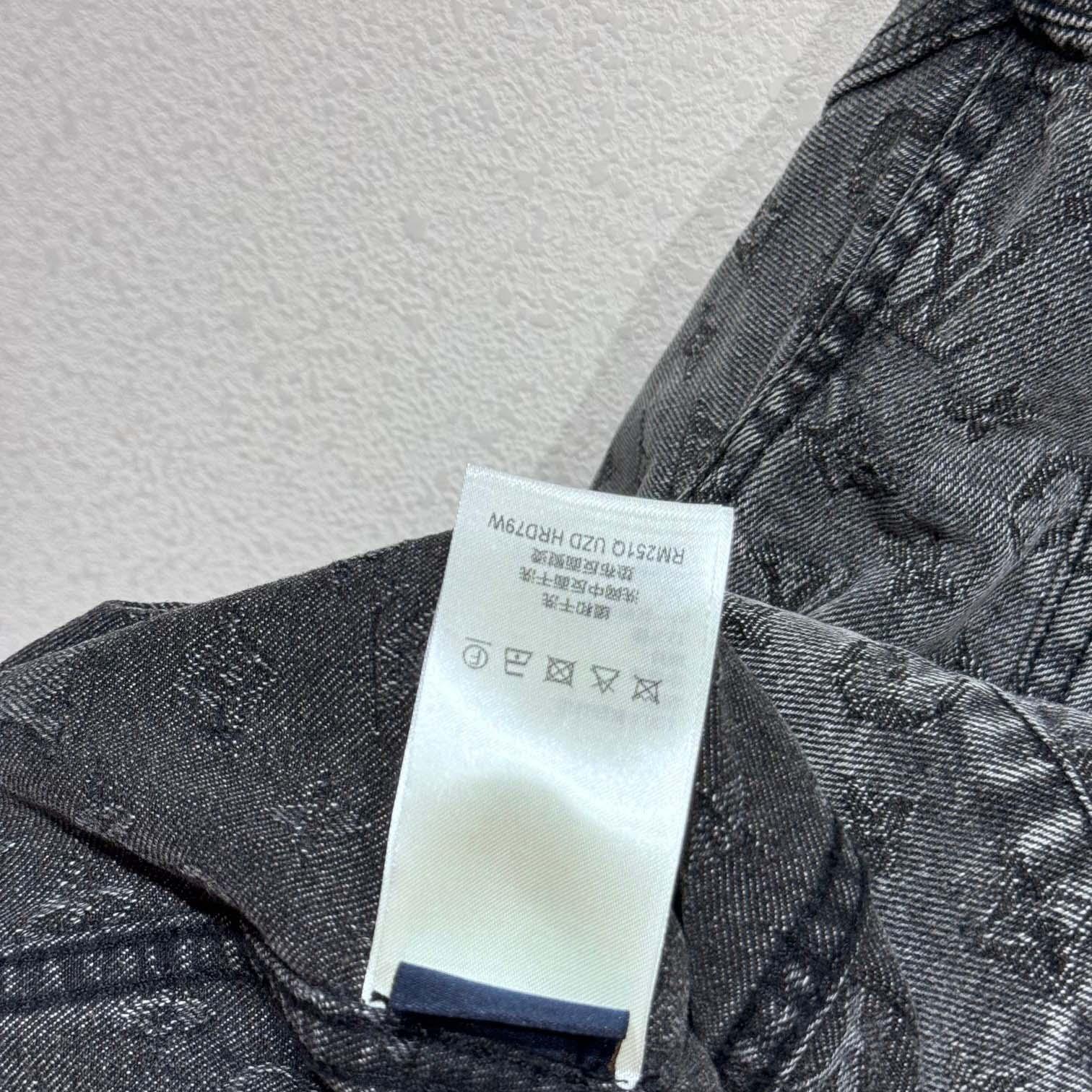 Louis Vuitton Monogram Jacquard Denim Jacket - DopestKickz