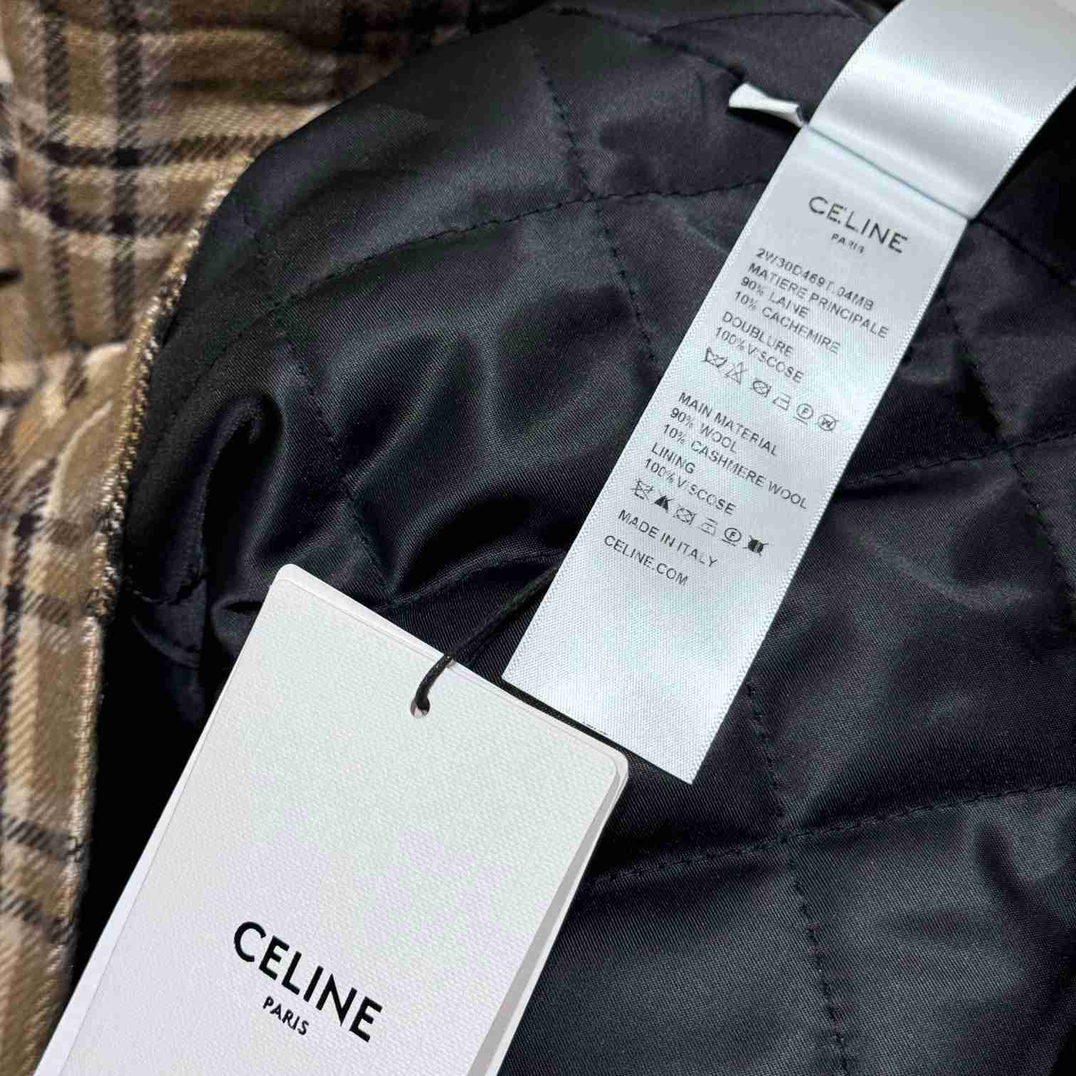 Celine Checked Overshirt - DopestKickz