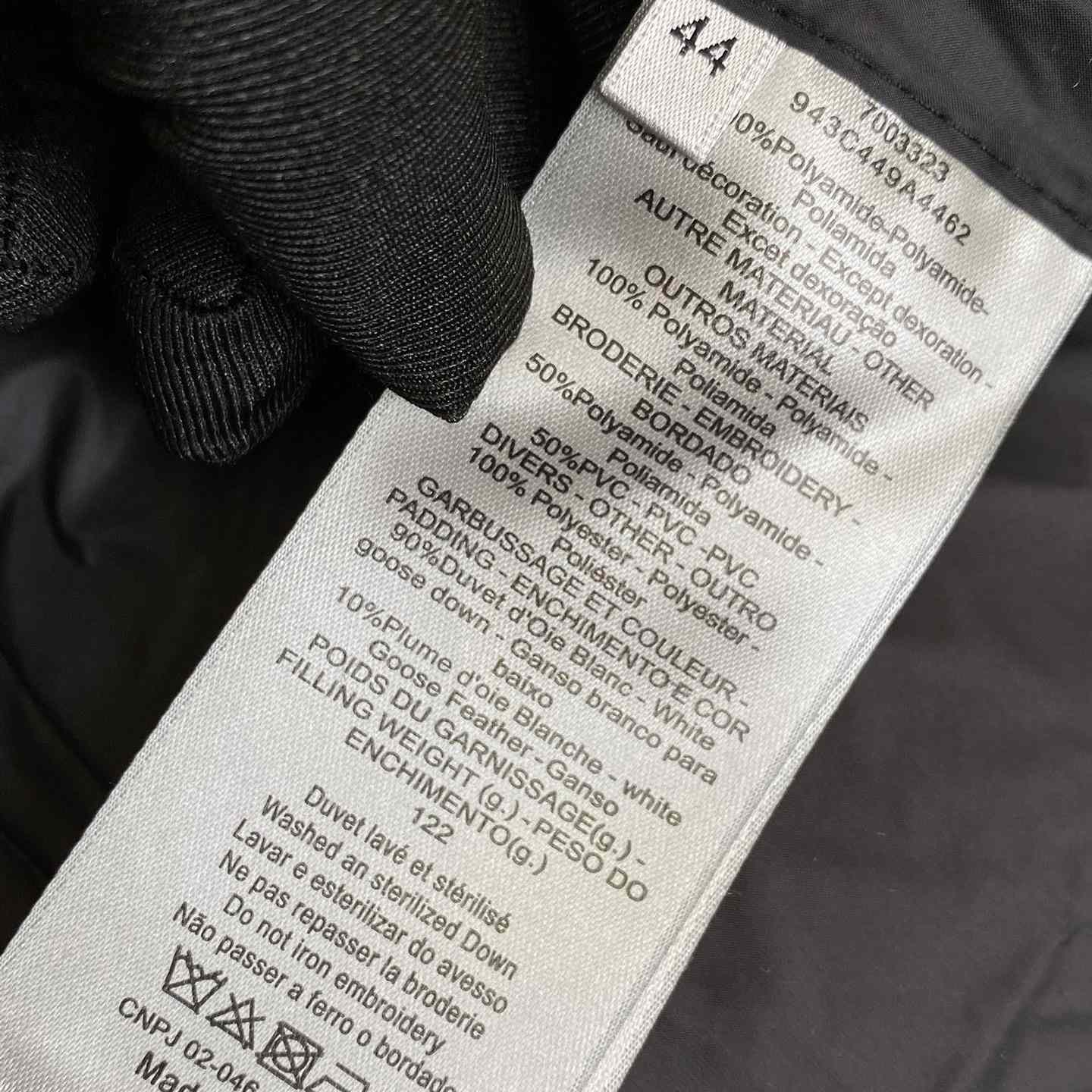 Dior Oblique Down Jacket - DopestKickz