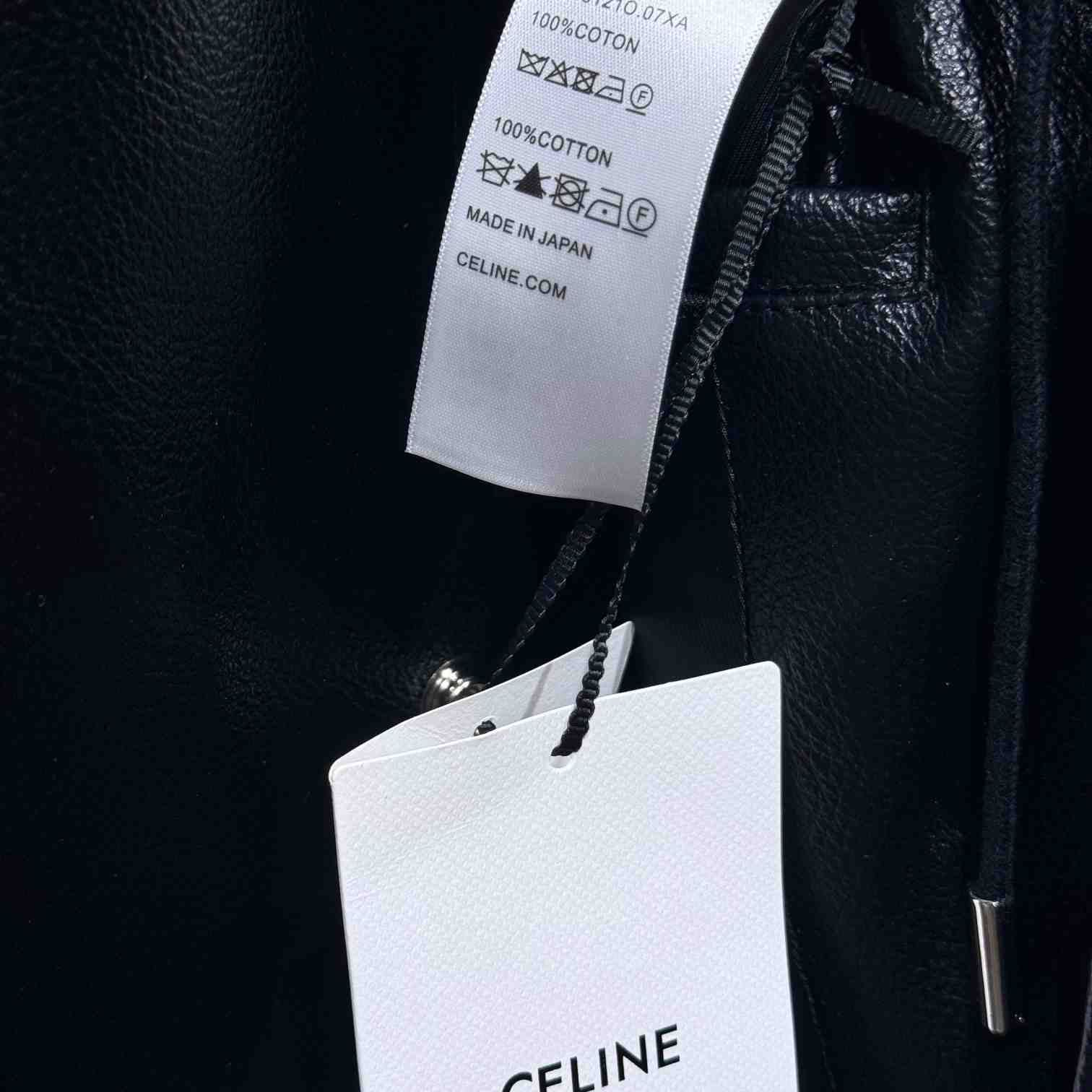 Celine Hooded Leather Jacket - DopestKickz