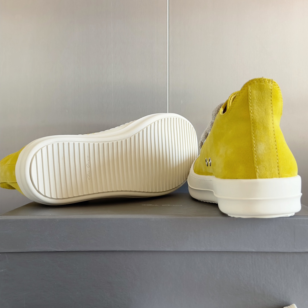 Rick Owens Laces Low-top  Sneakers - DopestKickz