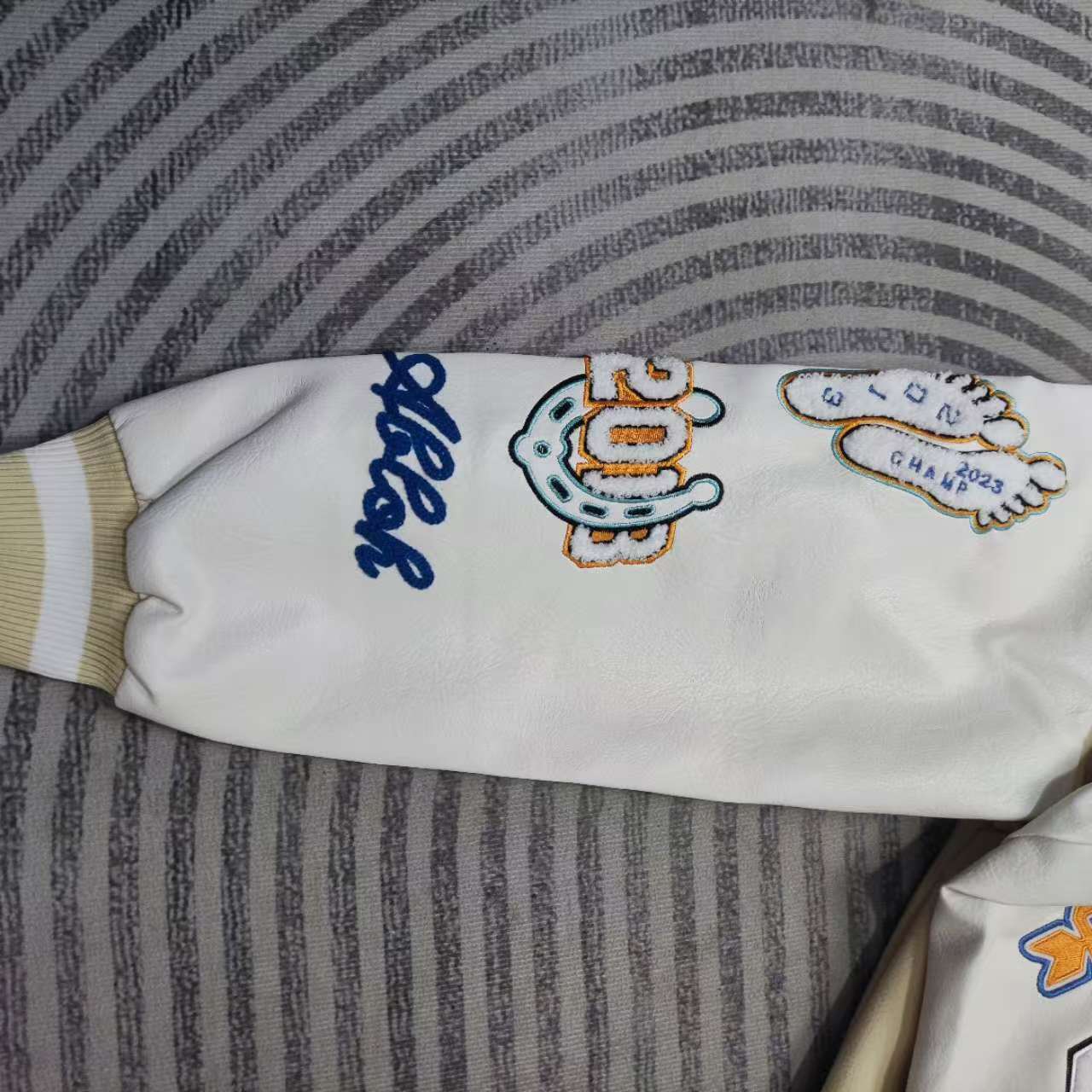Off-White Wo Thunderbolt Varsity - DopestKickz