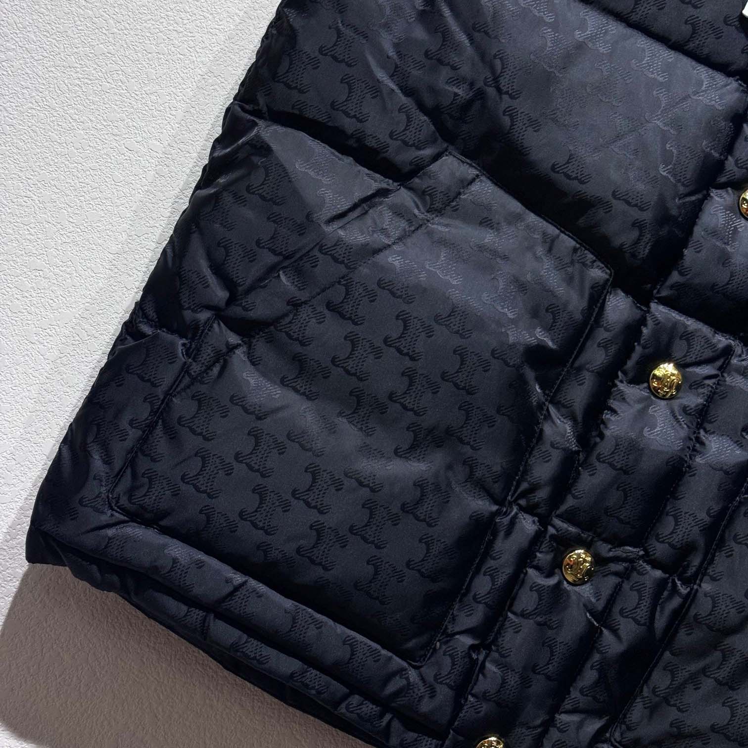 Celine Quilted Blouson Jacket In Monogram Nylon - DopestKickz
