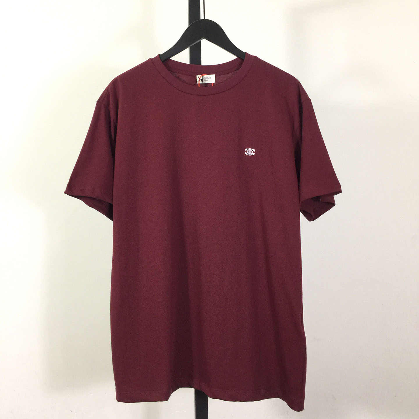 Celine Loose Triomphe T-shirt In Cotton Jersey - DopestKickz