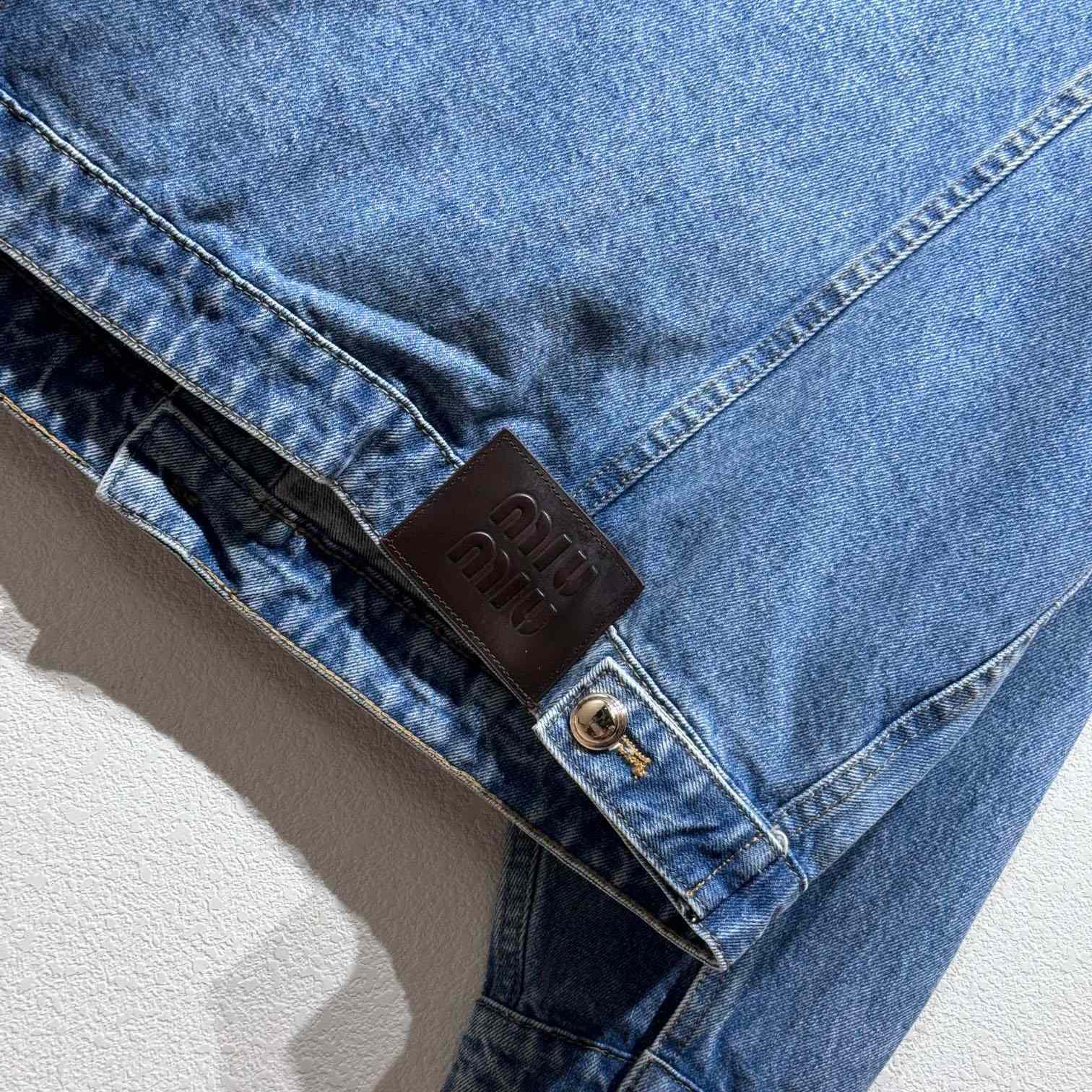 Miu Miu Denim Jacket - DopestKickz