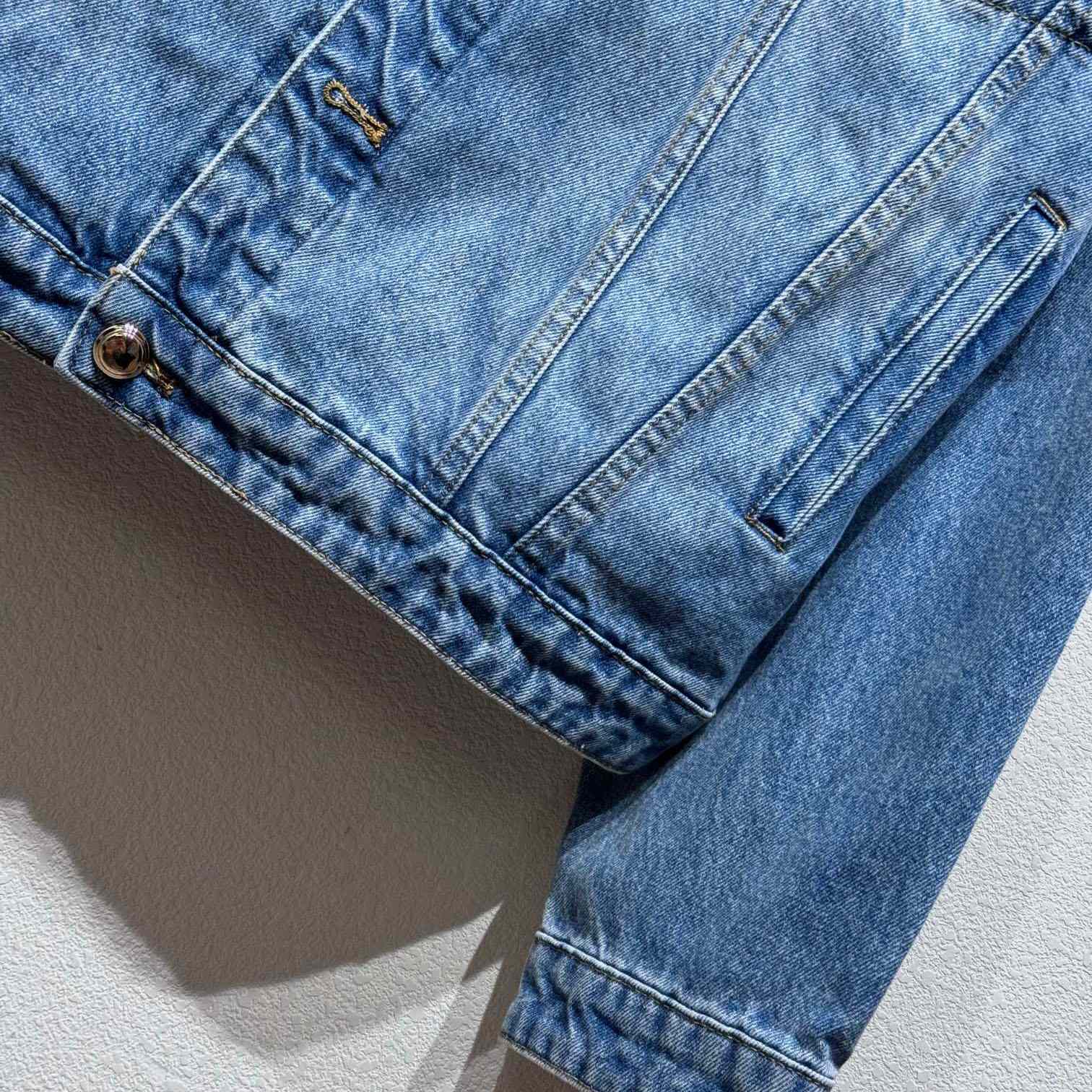 Miu Miu Denim Jacket - DopestKickz