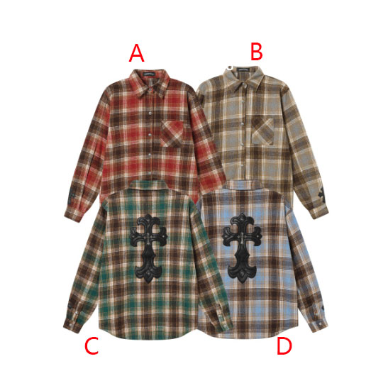 Chrome Hearts Check Shirt - DopestKickz