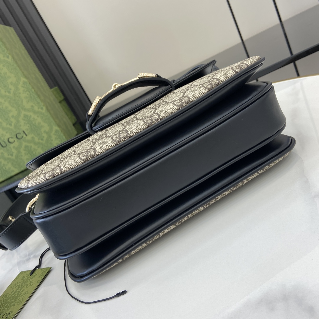 Gucci Horsebit 1955 Soft Small Shoulder Bag - DopestKickz