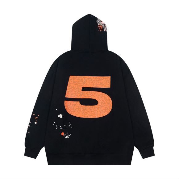 Sp5der Nocturnal Highway Cotton Hoodie - DopestKickz