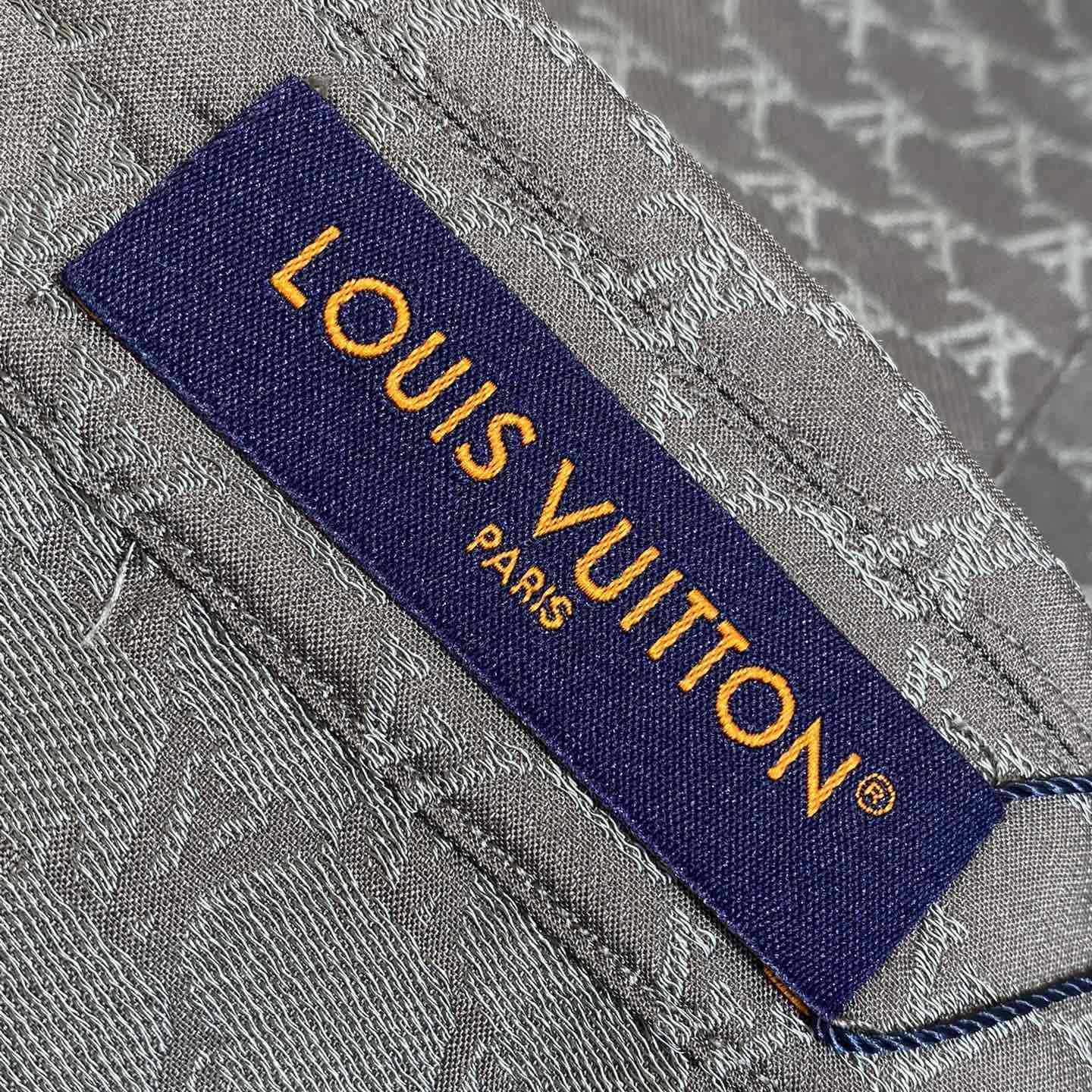 Louis Vuitton Short-Sleeved Jacquard Silk-Blend Shirt    - DopestKickz