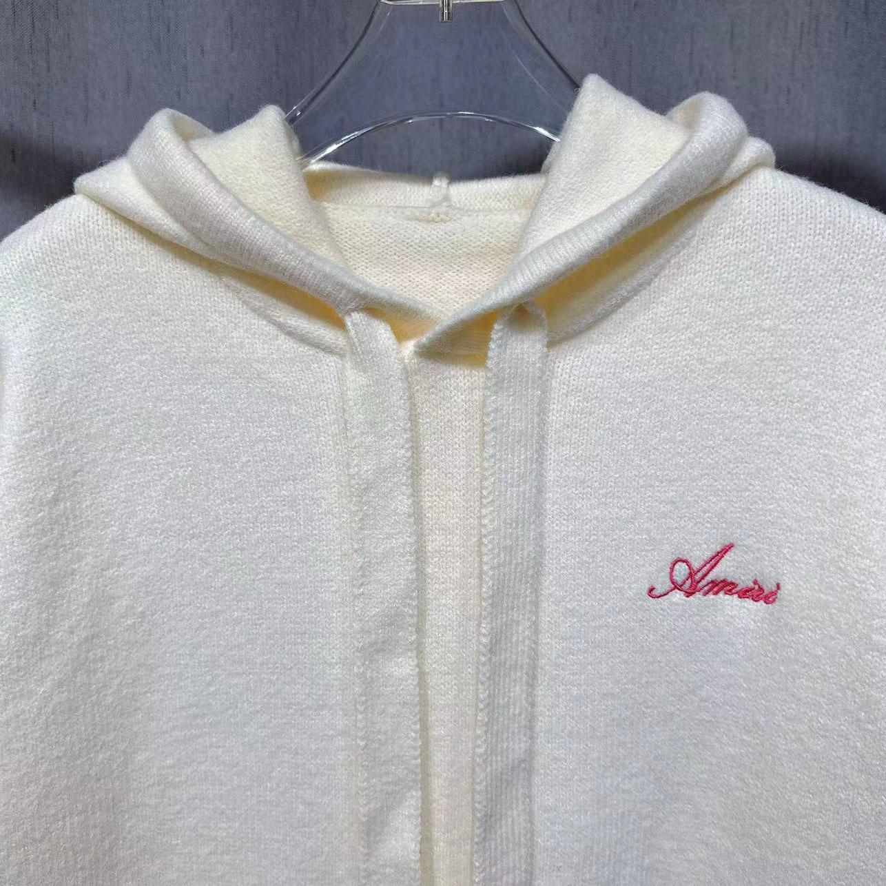 Amiri Bones Hoodie With Embroidered Logo - DopestKickz