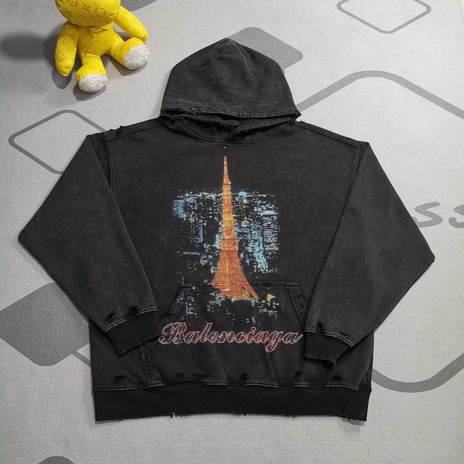 Balenciaga Ginza Store, Tokyo Tower Hoodie - DopestKickz