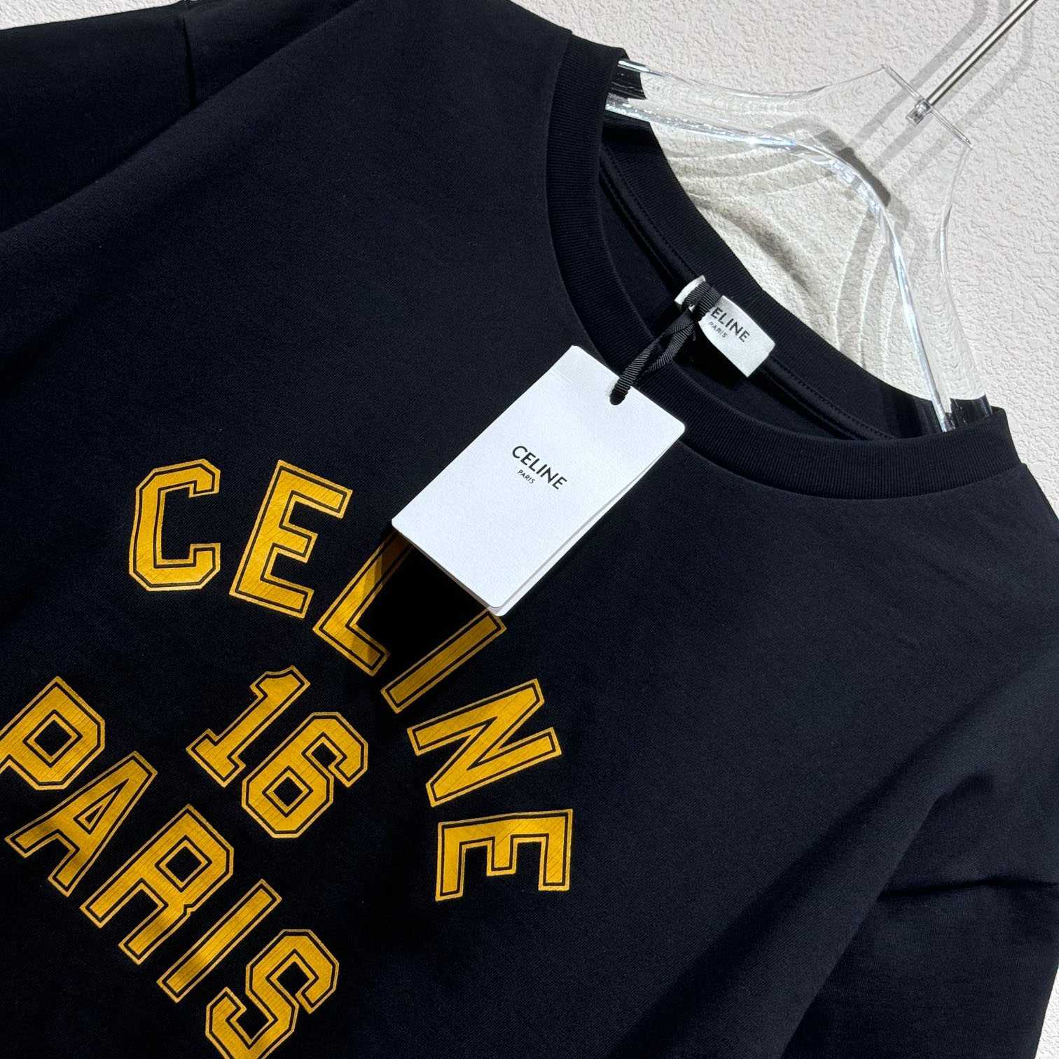 Celine Loose Celine 16 t-shirt In Cotton Jersey - DopestKickz