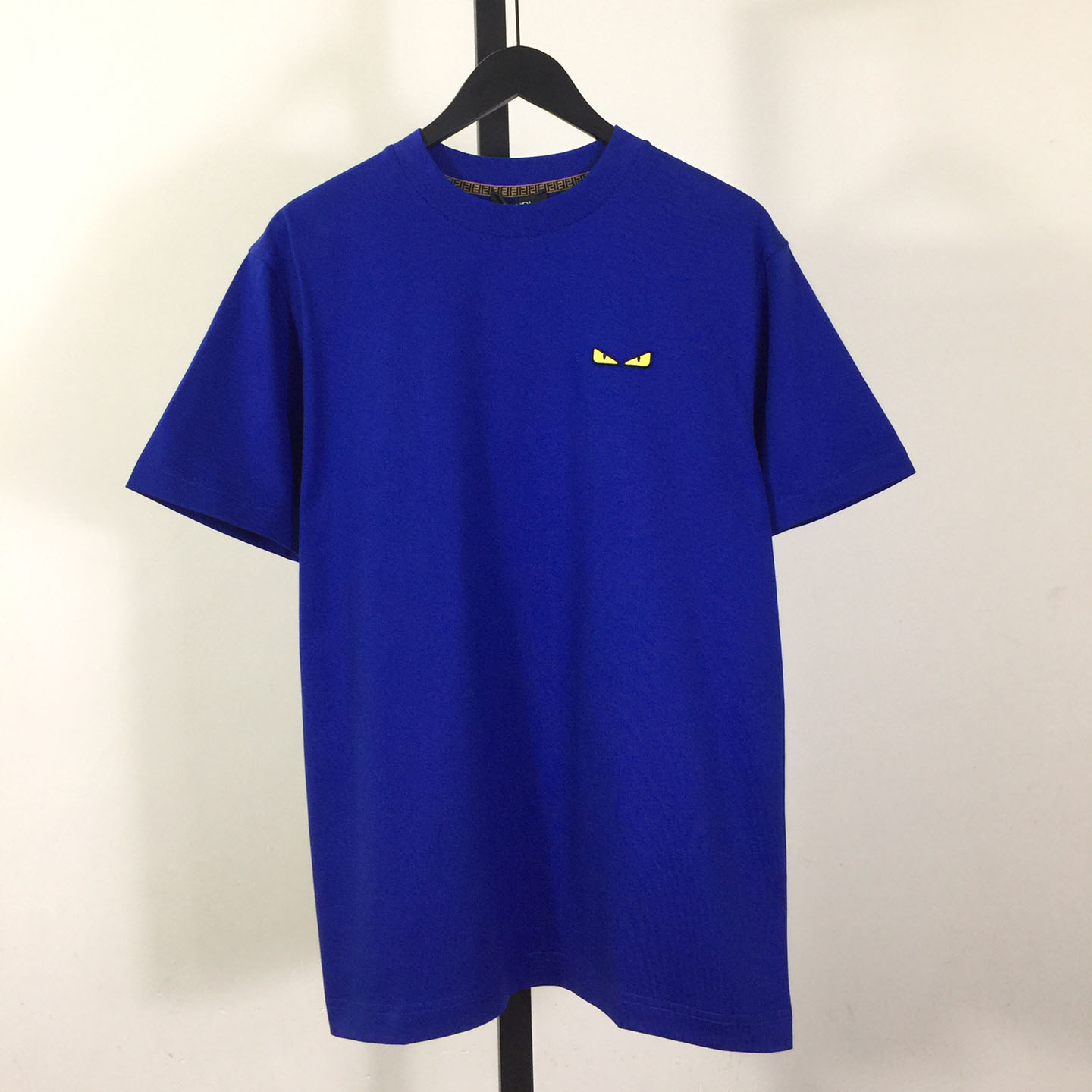 Fendi White Cotton Fendilicious T-shirt - DopestKickz