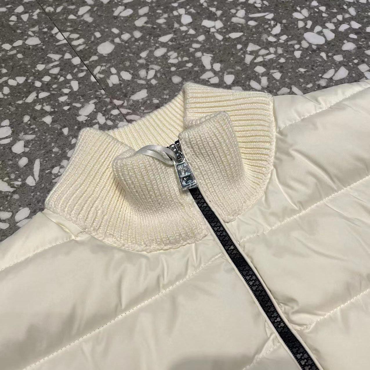 Moncler Down Puffer Cardigan - DopestKickz