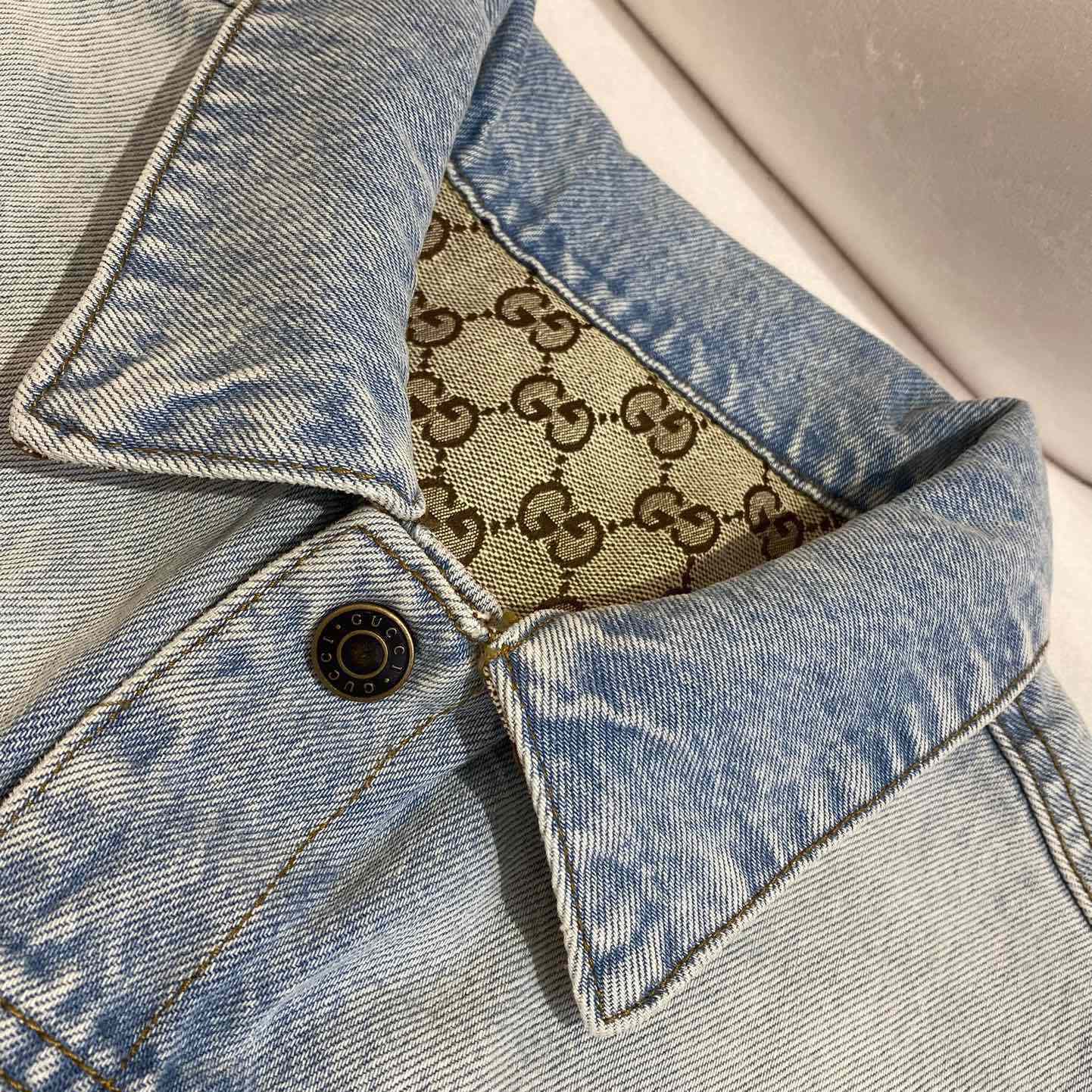 Gucci Reversible Denim Jacket - DopestKickz