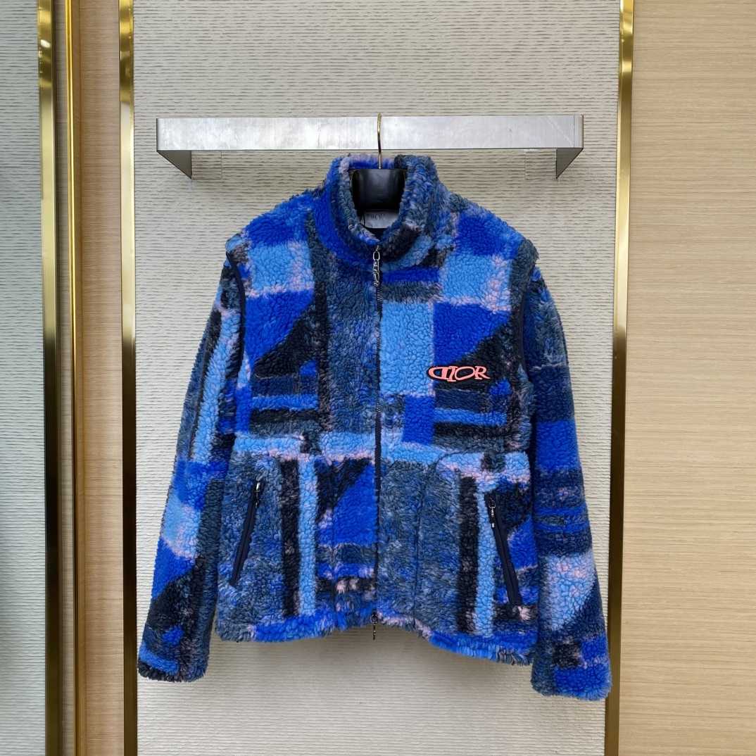 DIOR AND LEWIS HAMILTON Zipped Jacket with Removable Sleeves  - DopestKickz