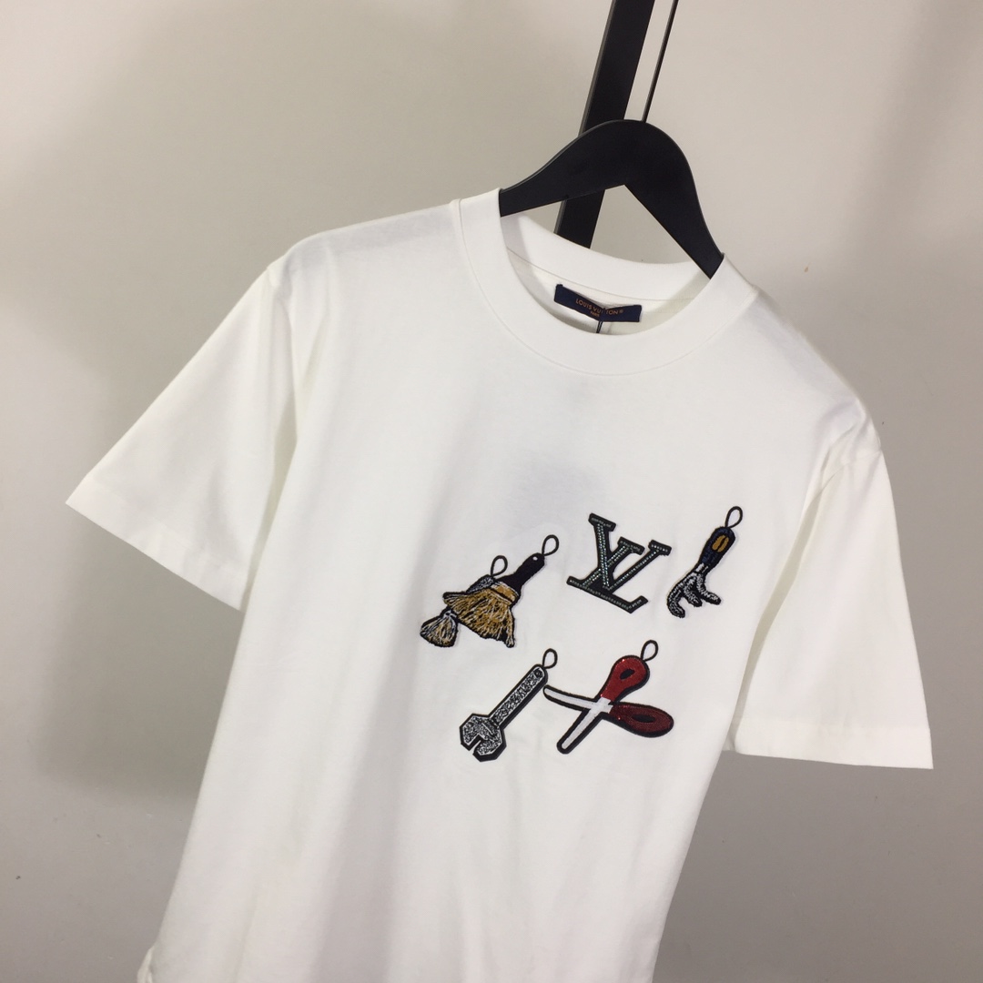 Louis Vuitton Cotton T-Shirt - DopestKickz