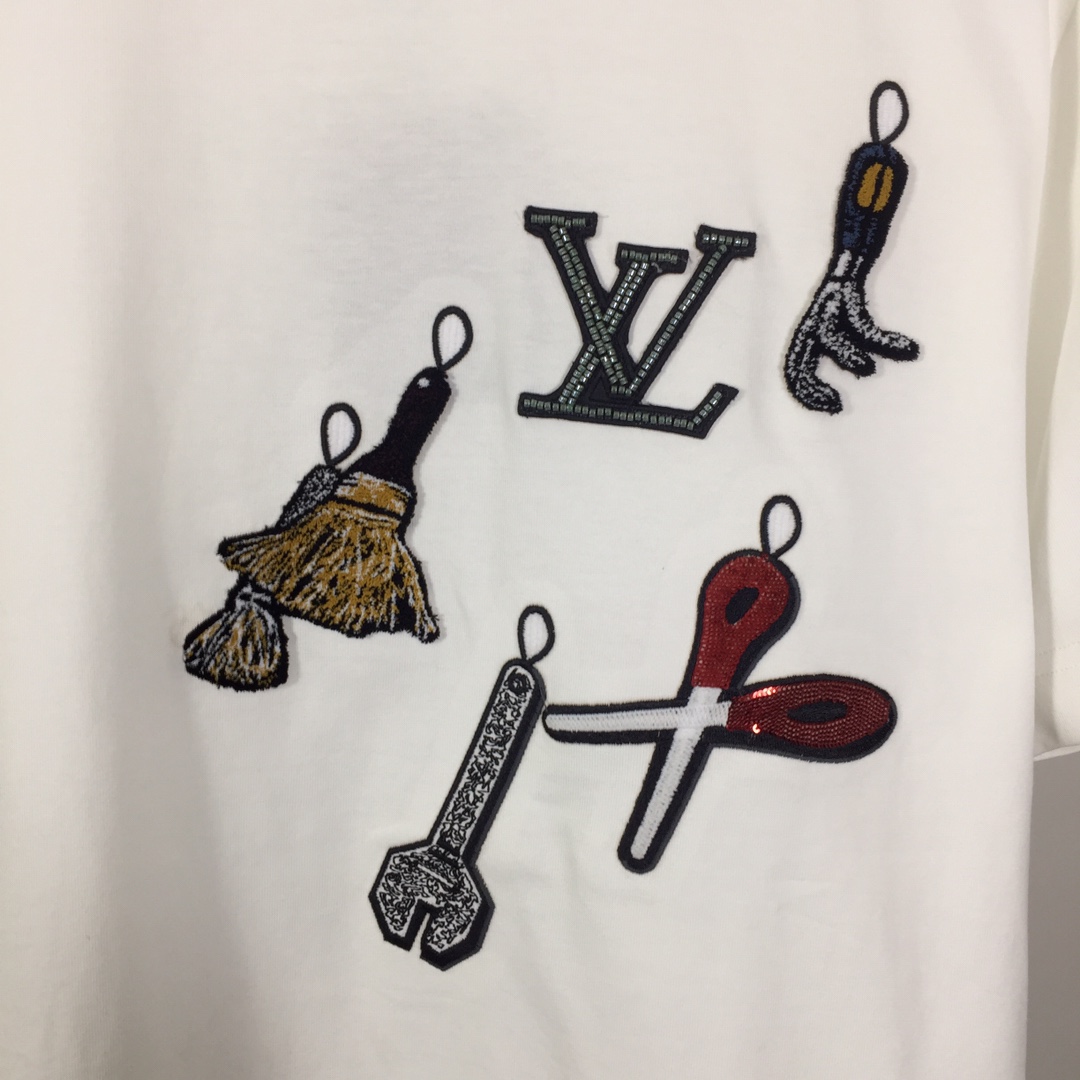 Louis Vuitton Cotton T-Shirt - DopestKickz