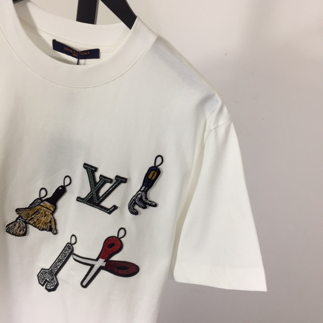 Louis Vuitton Cotton T-Shirt - DopestKickz