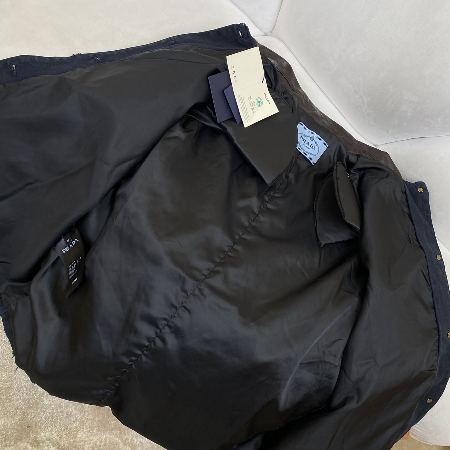 Prada Denim Jacket  - DopestKickz