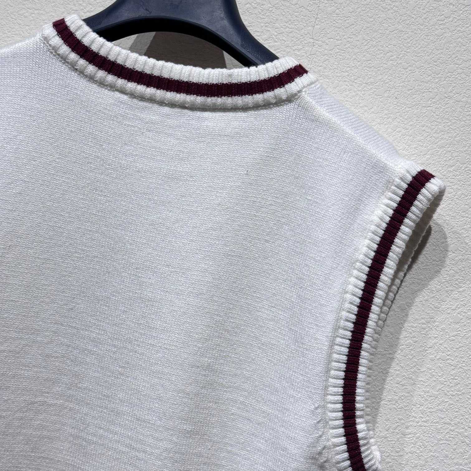 Louis Vuitton Embellished Wool Vest   - DopestKickz