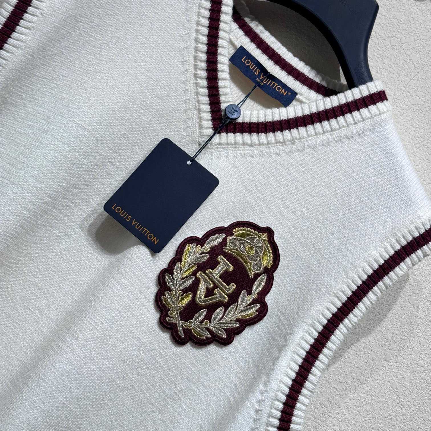 Louis Vuitton Embellished Wool Vest   - DopestKickz