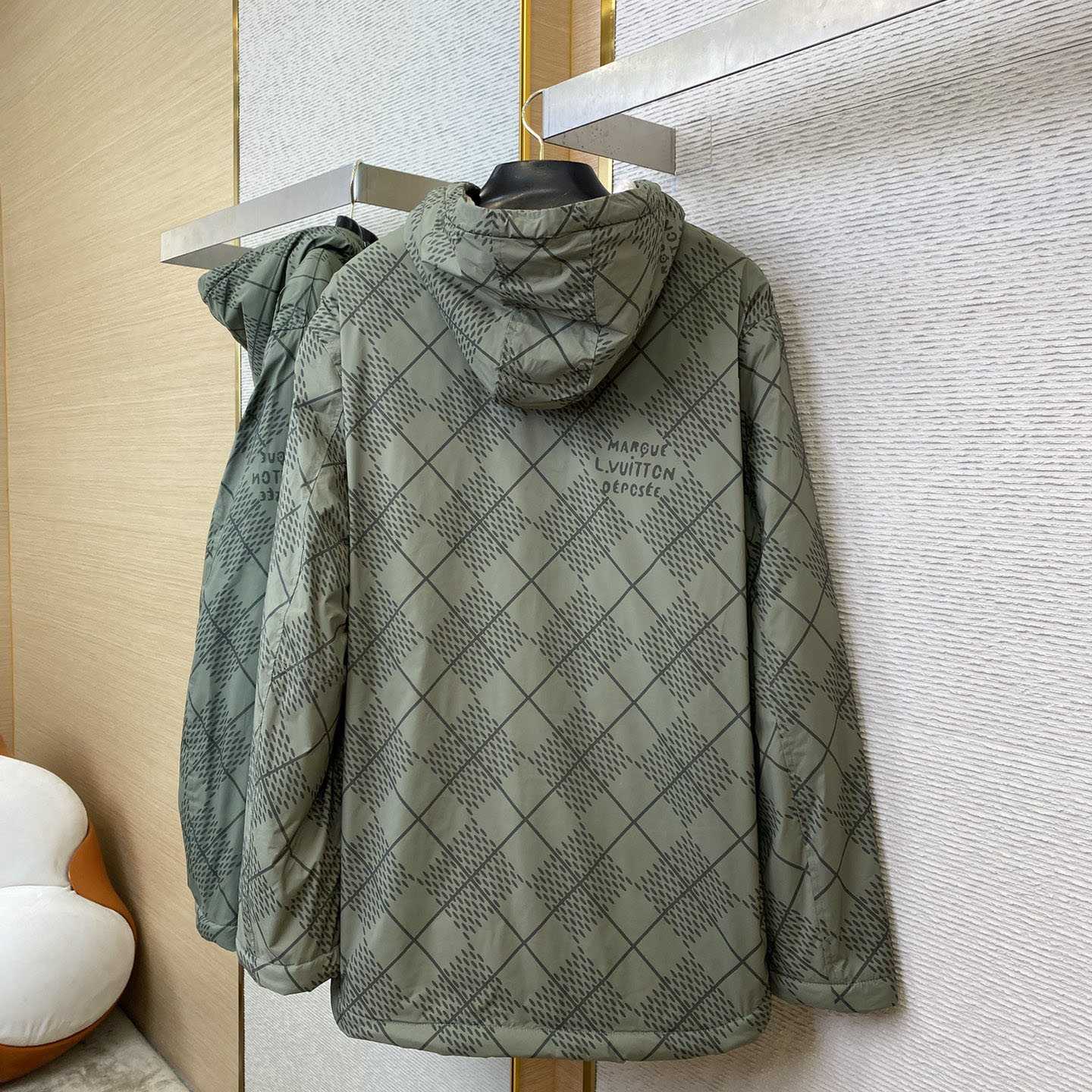 Louis Vuitton Reversible Nylon And Fleece Windbreaker - DopestKickz