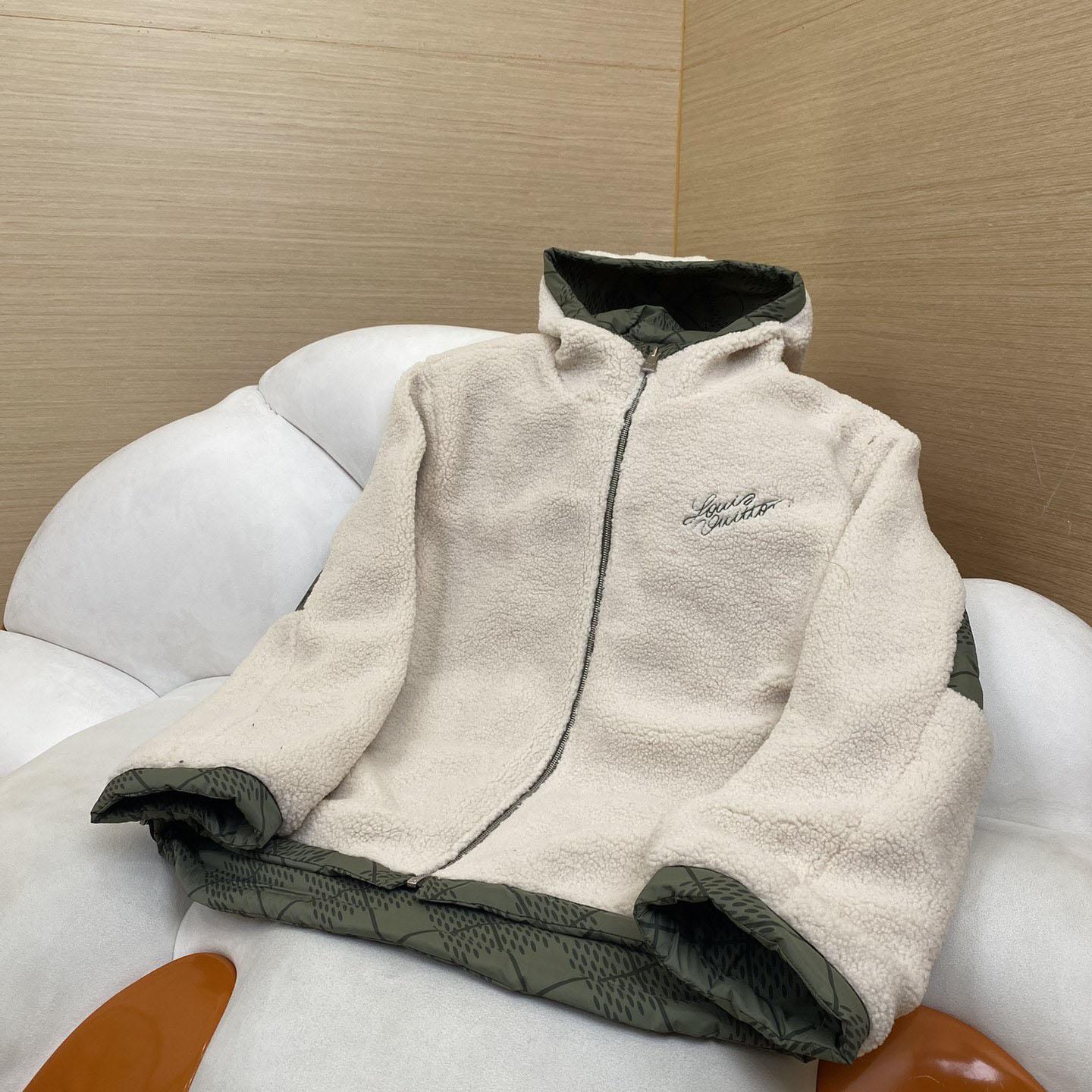 Louis Vuitton Reversible Nylon And Fleece Windbreaker - DopestKickz