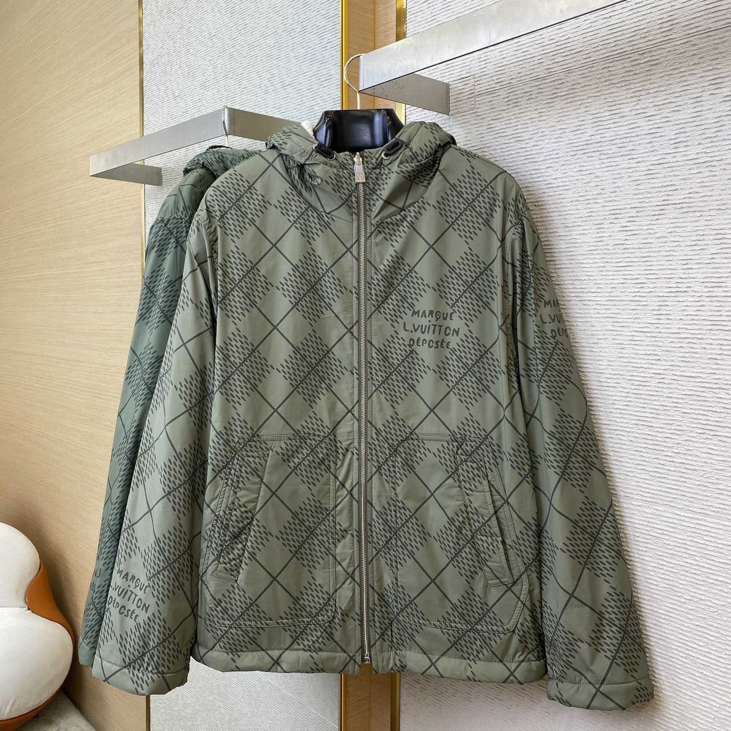 Louis Vuitton Reversible Nylon And Fleece Windbreaker - DopestKickz