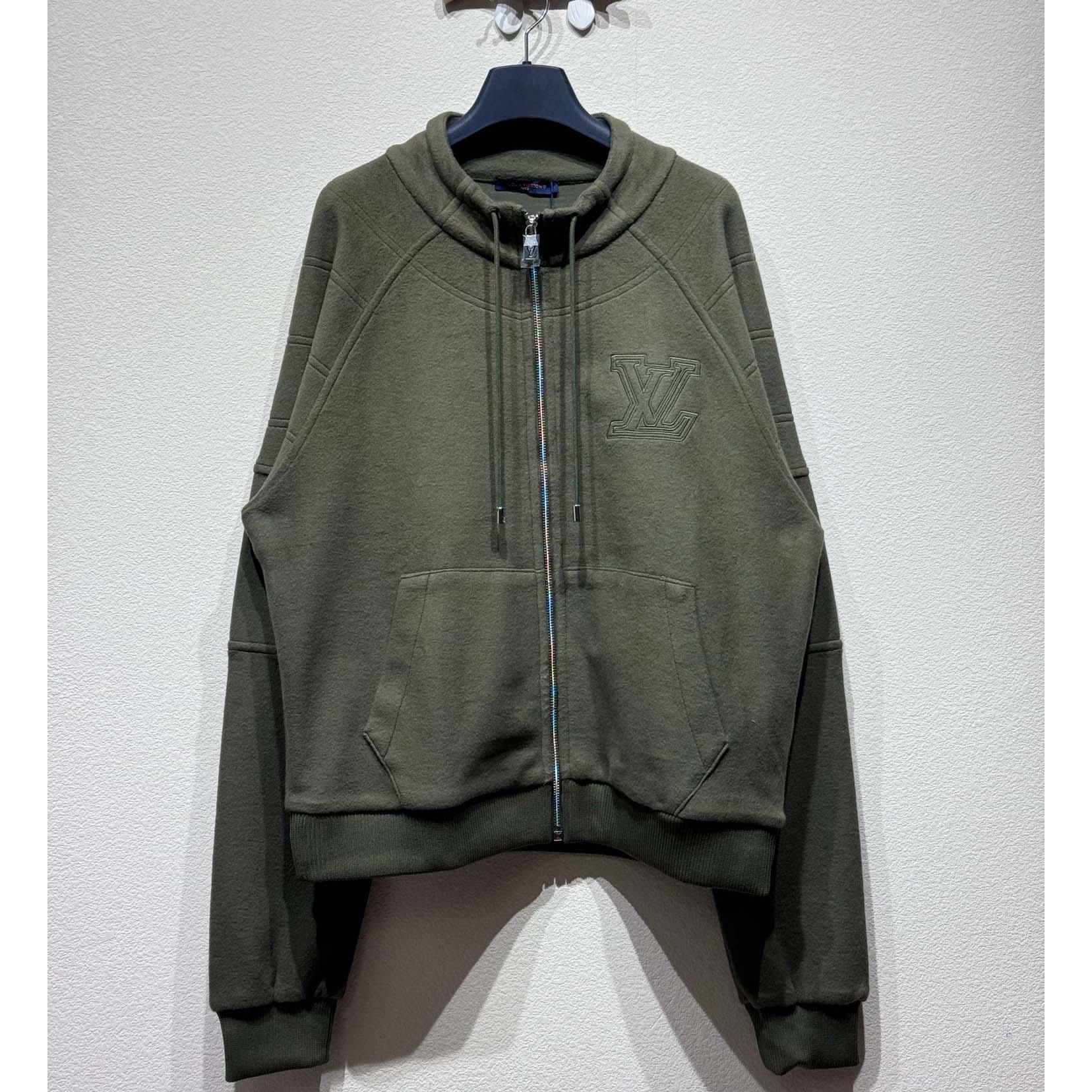 Louis Vuitton Quilted Textured Wool Blouson  1AGJXN - DopestKickz