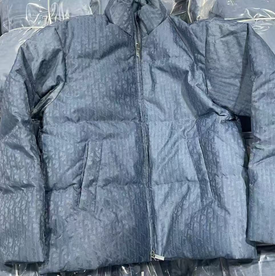 Dior Oblique Down Jacket - DopestKickz