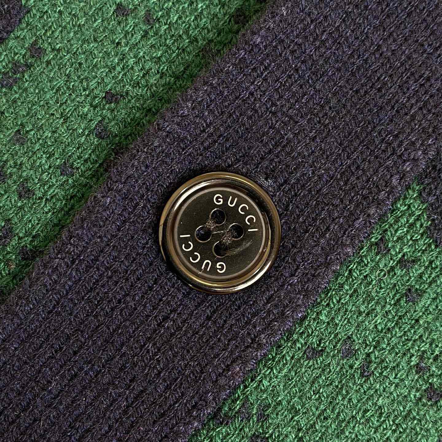 Gucci GG Degradé Wool Jacquard Cardigan - DopestKickz