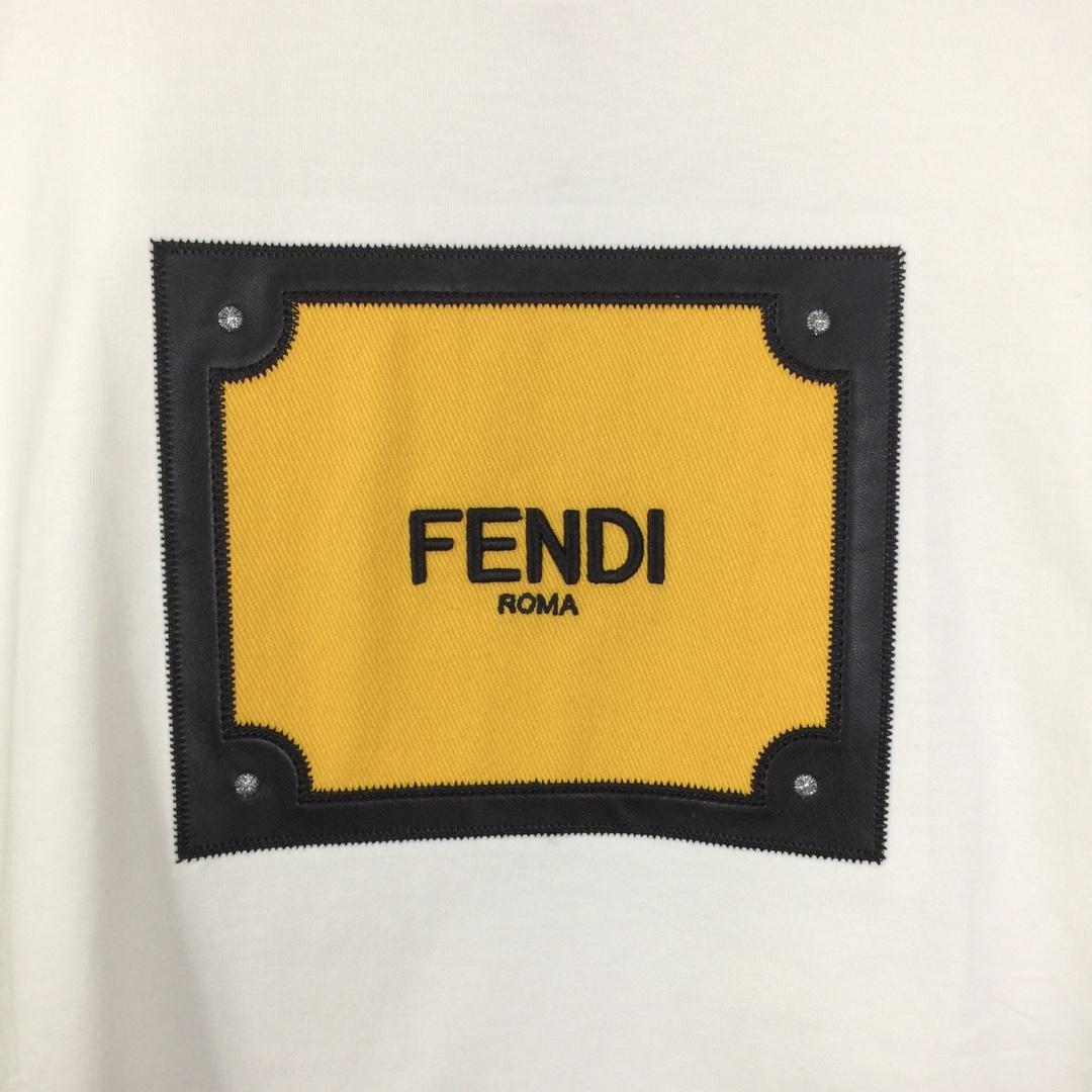Fendi Cotton T-shirt - DopestKickz