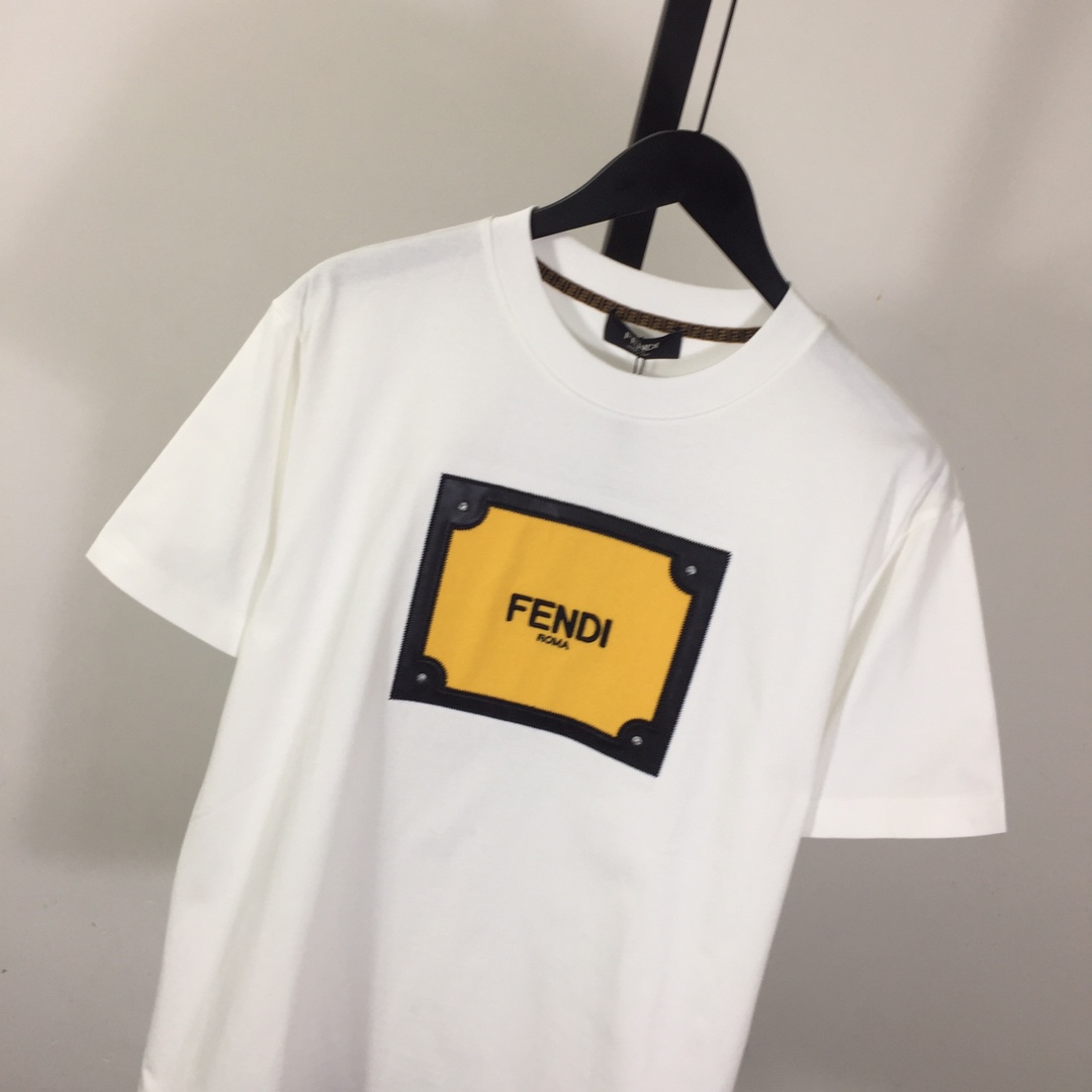 Fendi Cotton T-shirt - DopestKickz