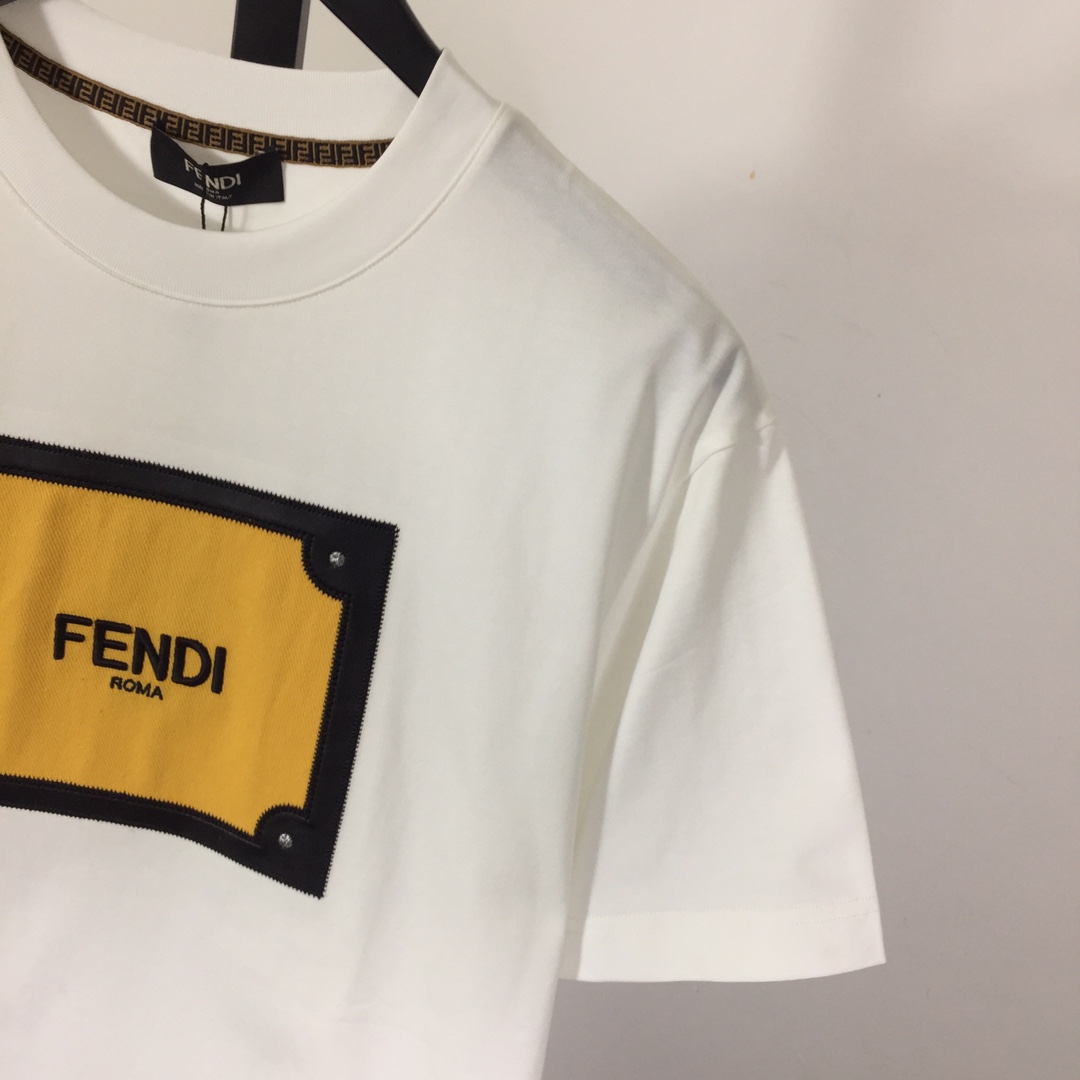 Fendi Cotton T-shirt - DopestKickz