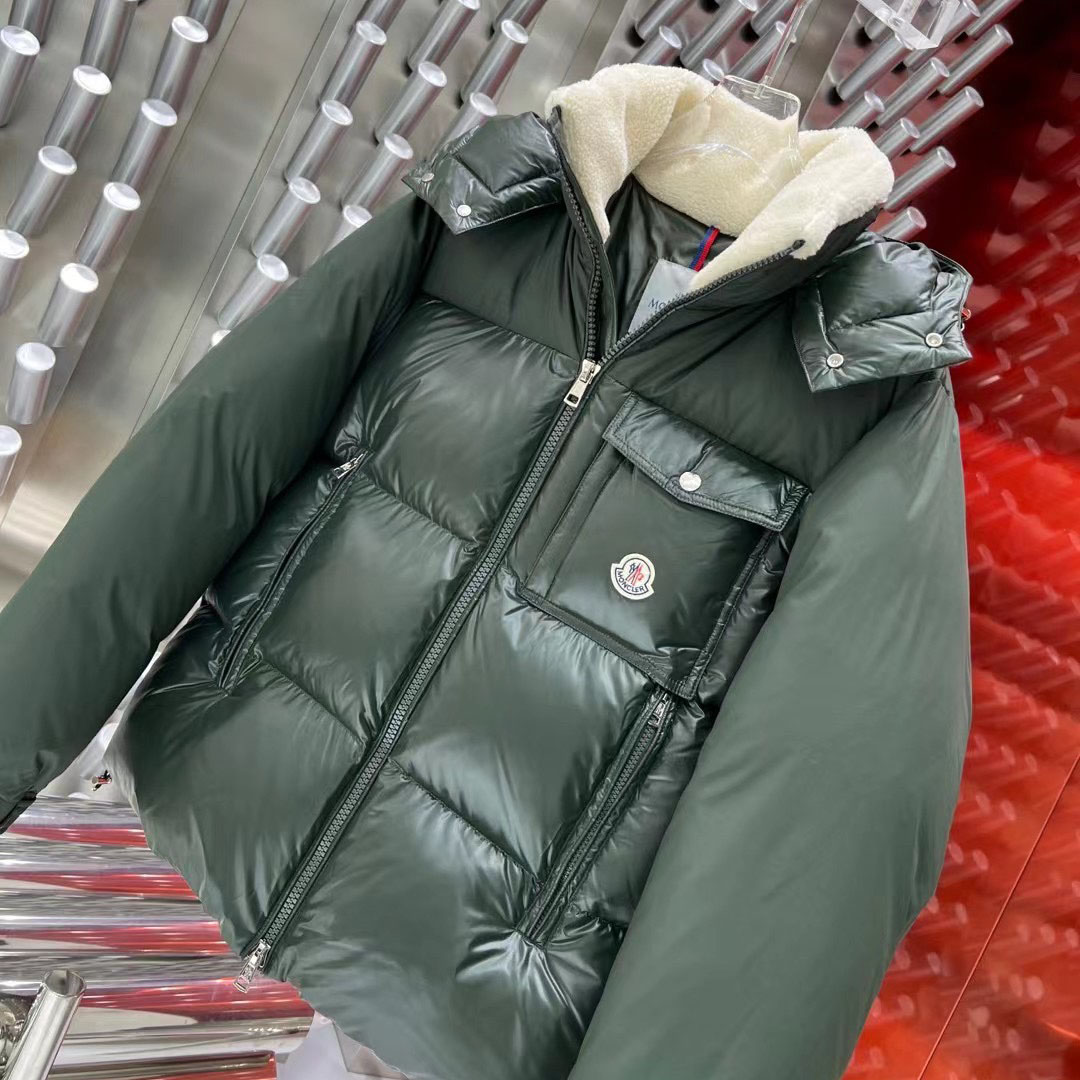 Moncler Bayuda Puffer Jacket Green - DopestKickz