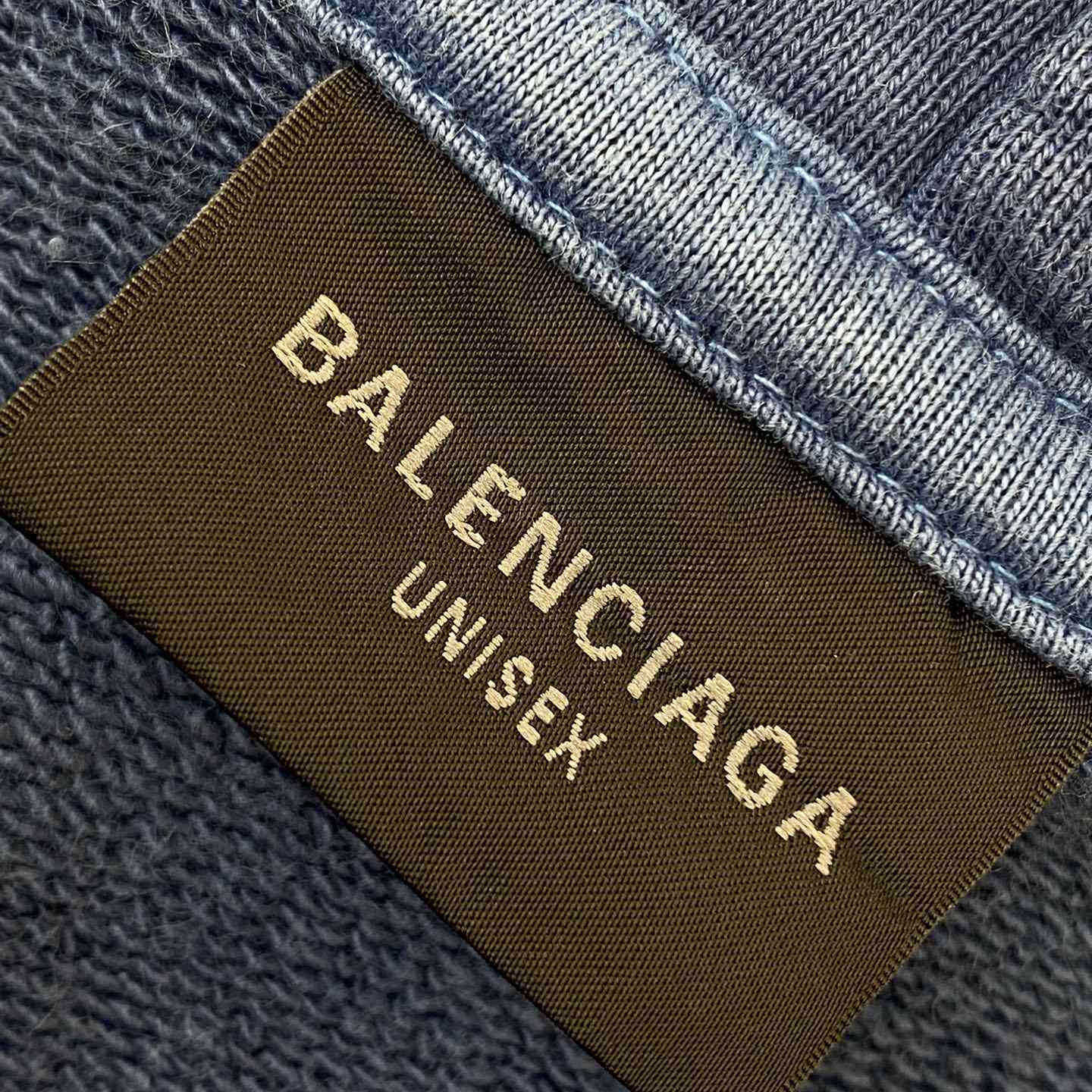 Balenciaga Faded Tape Type hoodie - DopestKickz