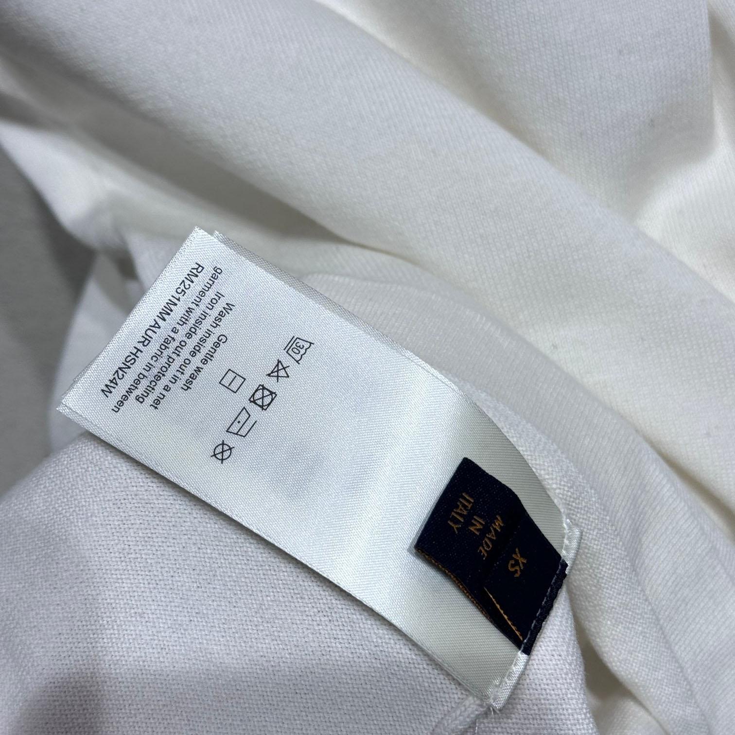 Louis Vuitton Embellished Short-Sleeved Cotton Crewneck   - DopestKickz