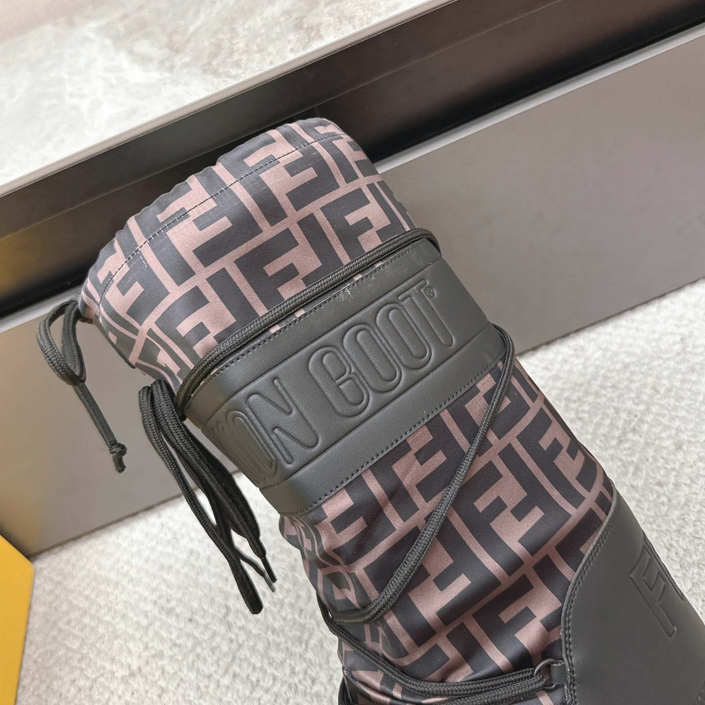 Fendi FF Motif Moon Boots - DopestKickz