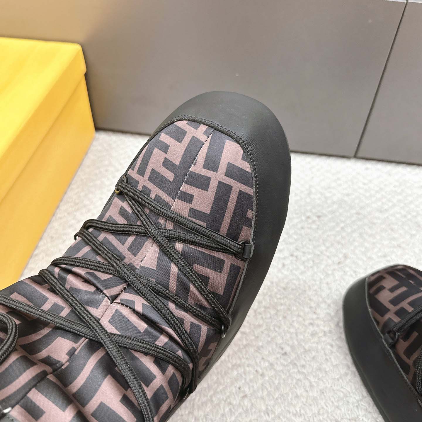 Fendi FF Motif Moon Boots - DopestKickz