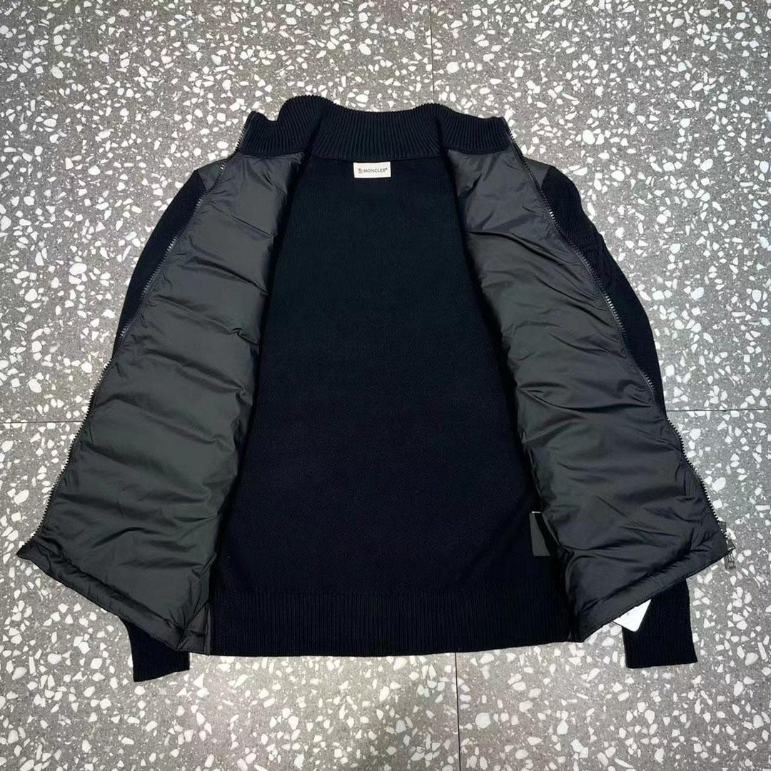 Moncler Down Puffer Cardigan - DopestKickz