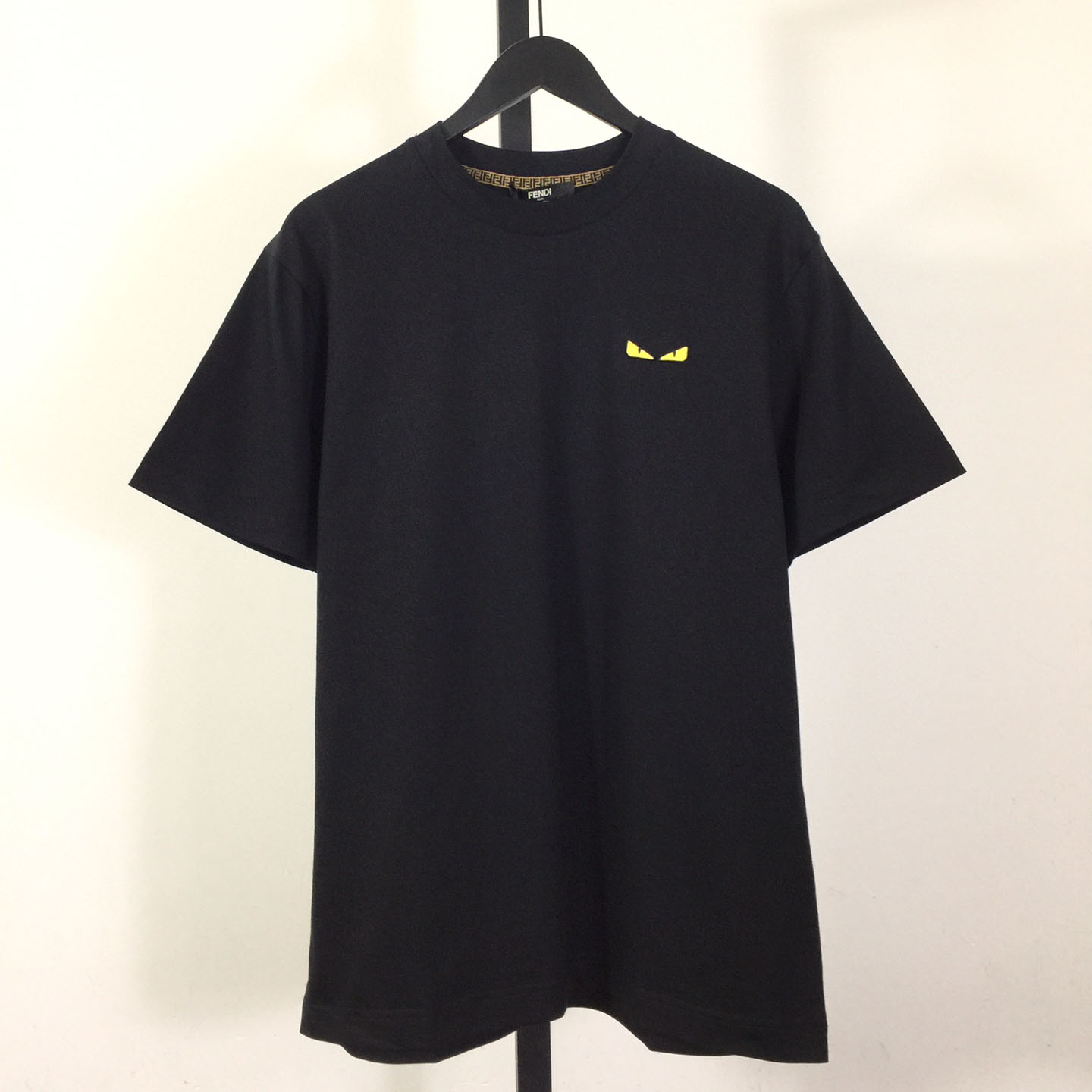 Fendi White Cotton Fendilicious T-shirt - DopestKickz