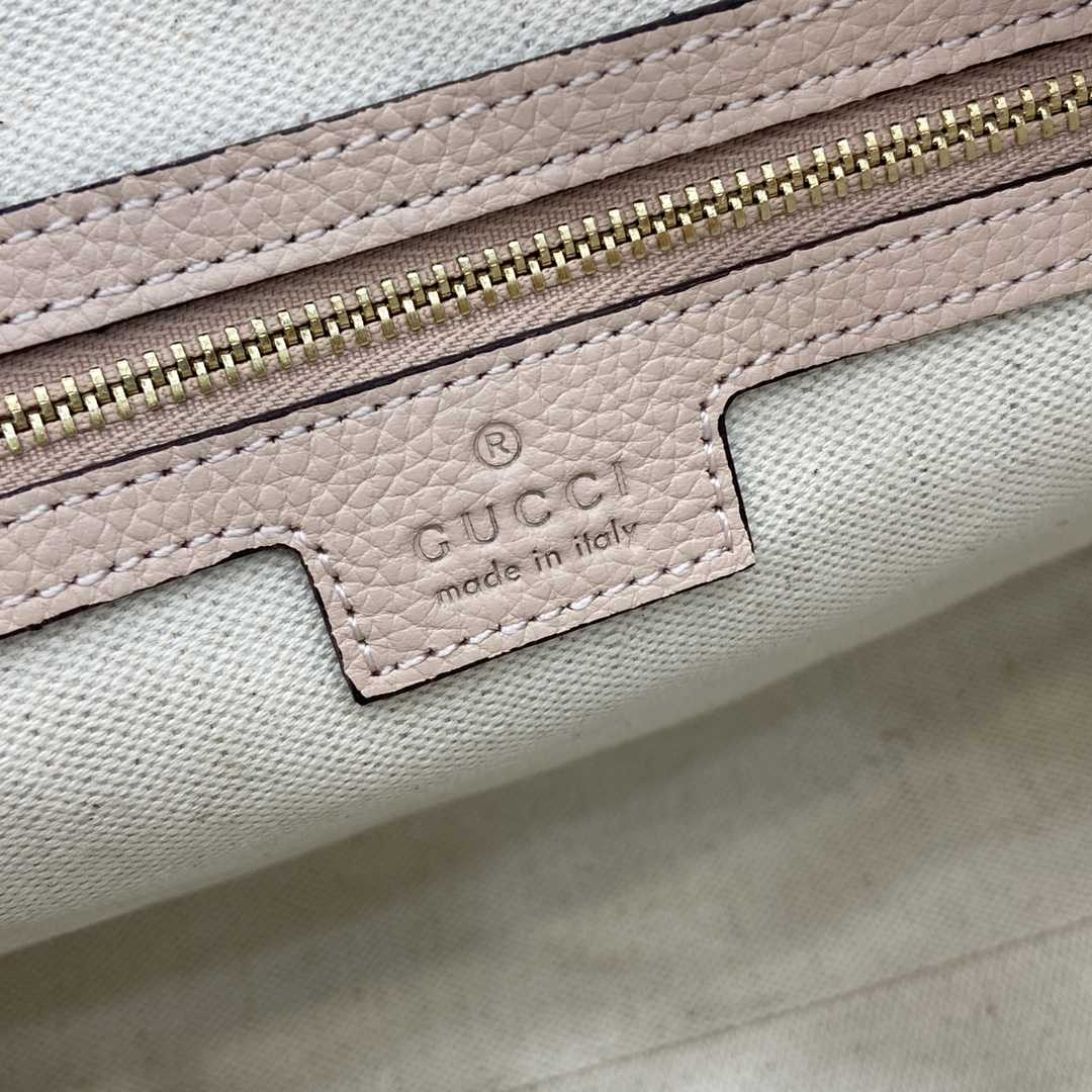 Gucci GG Emblem Small Top Handle Bag - DopestKickz