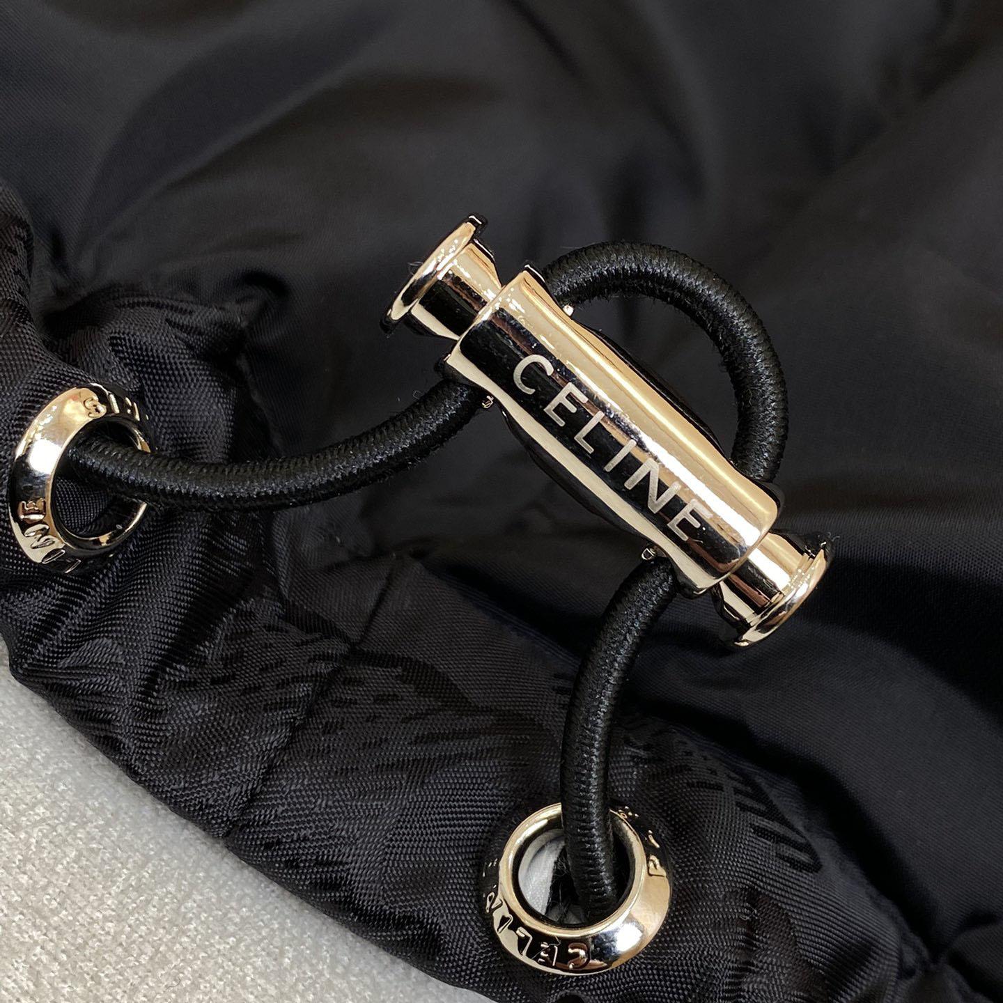 Celine Down Jacket In Triomphe Nylon Jacquard  - DopestKickz