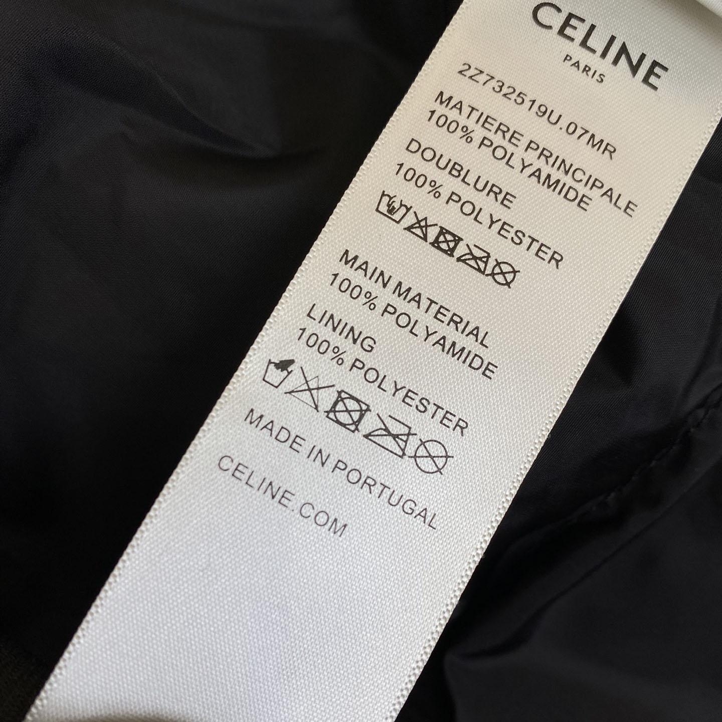 Celine Down Jacket In Triomphe Nylon Jacquard  - DopestKickz