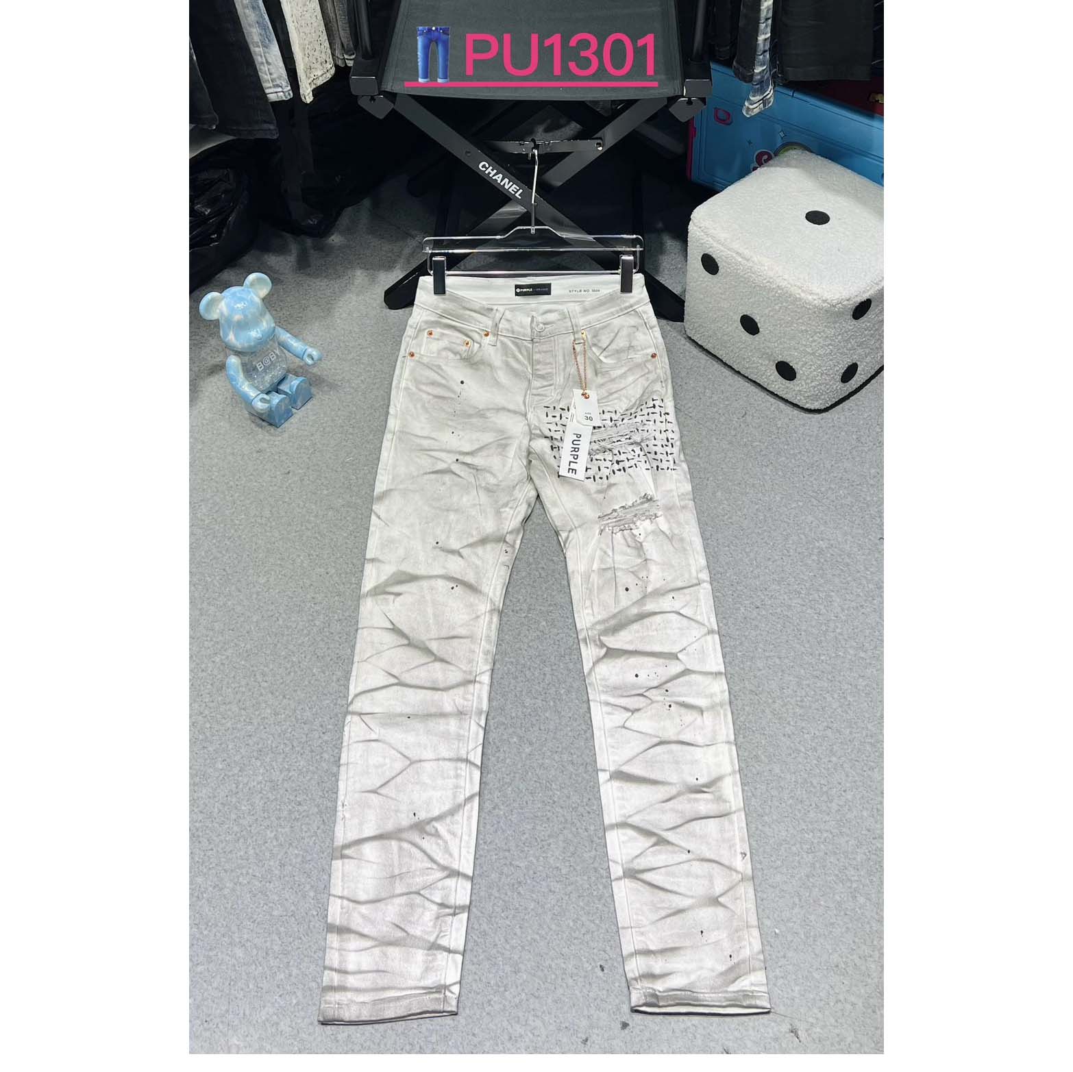 Purple-Brand Jeans   PU1301 - DopestKickz